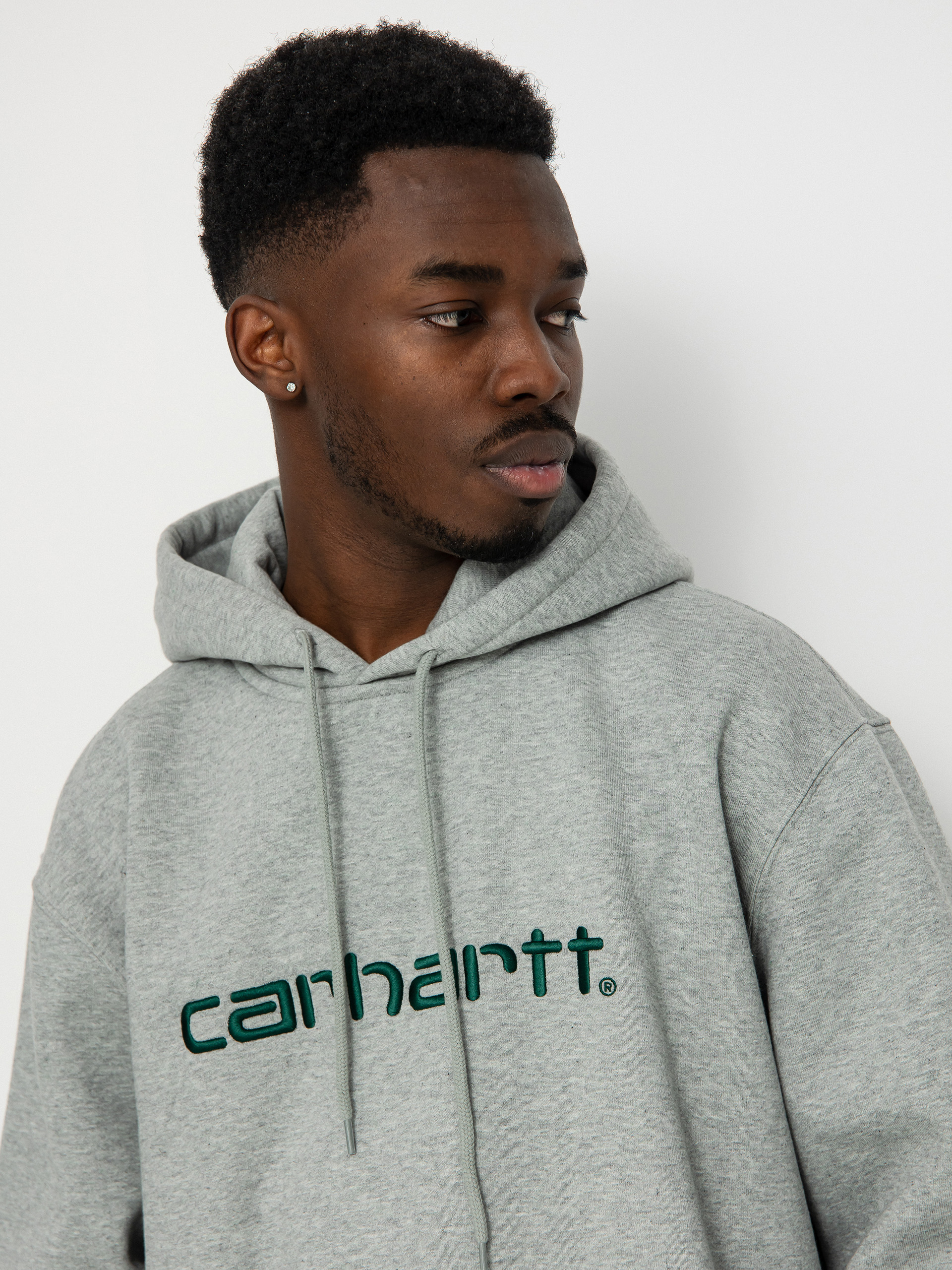 Carhartt WIP Hoodie Carhartt HD (grey heather/chervil)
