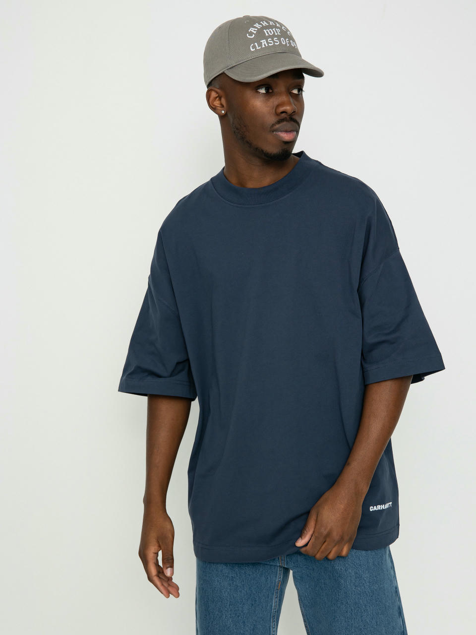 Carhartt WIP Link Script T-Shirt (blue/white)