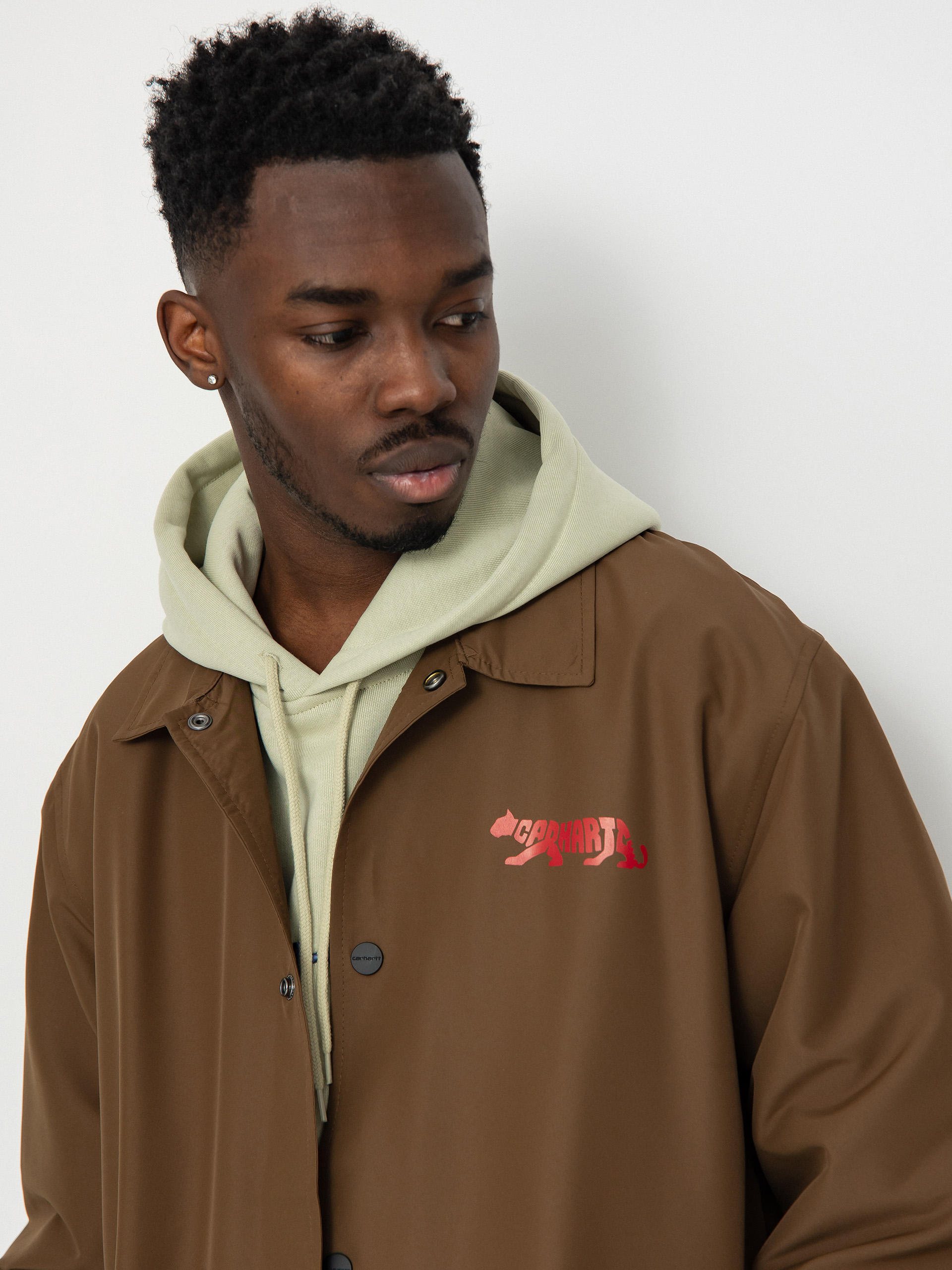 Carhartt WIP Jacket Rocky Coach (lumber/samba/black)