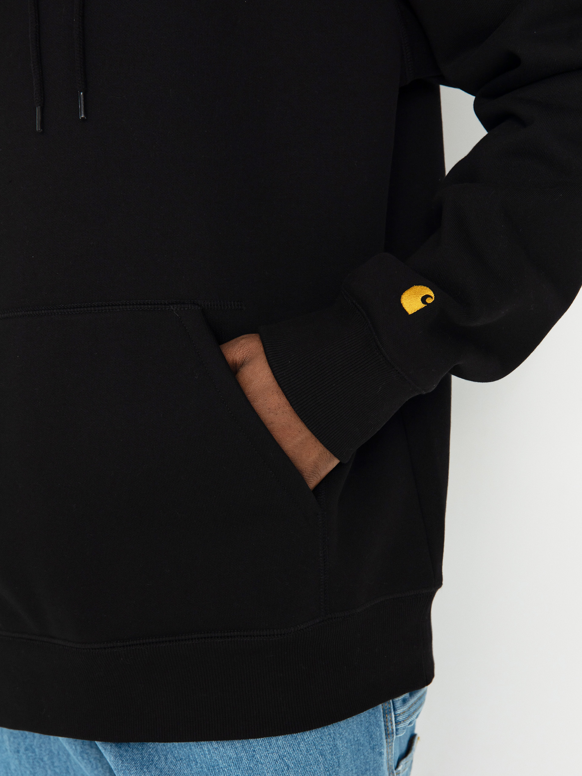 Carhartt WIP Hoodie Chase HD (black/gold)