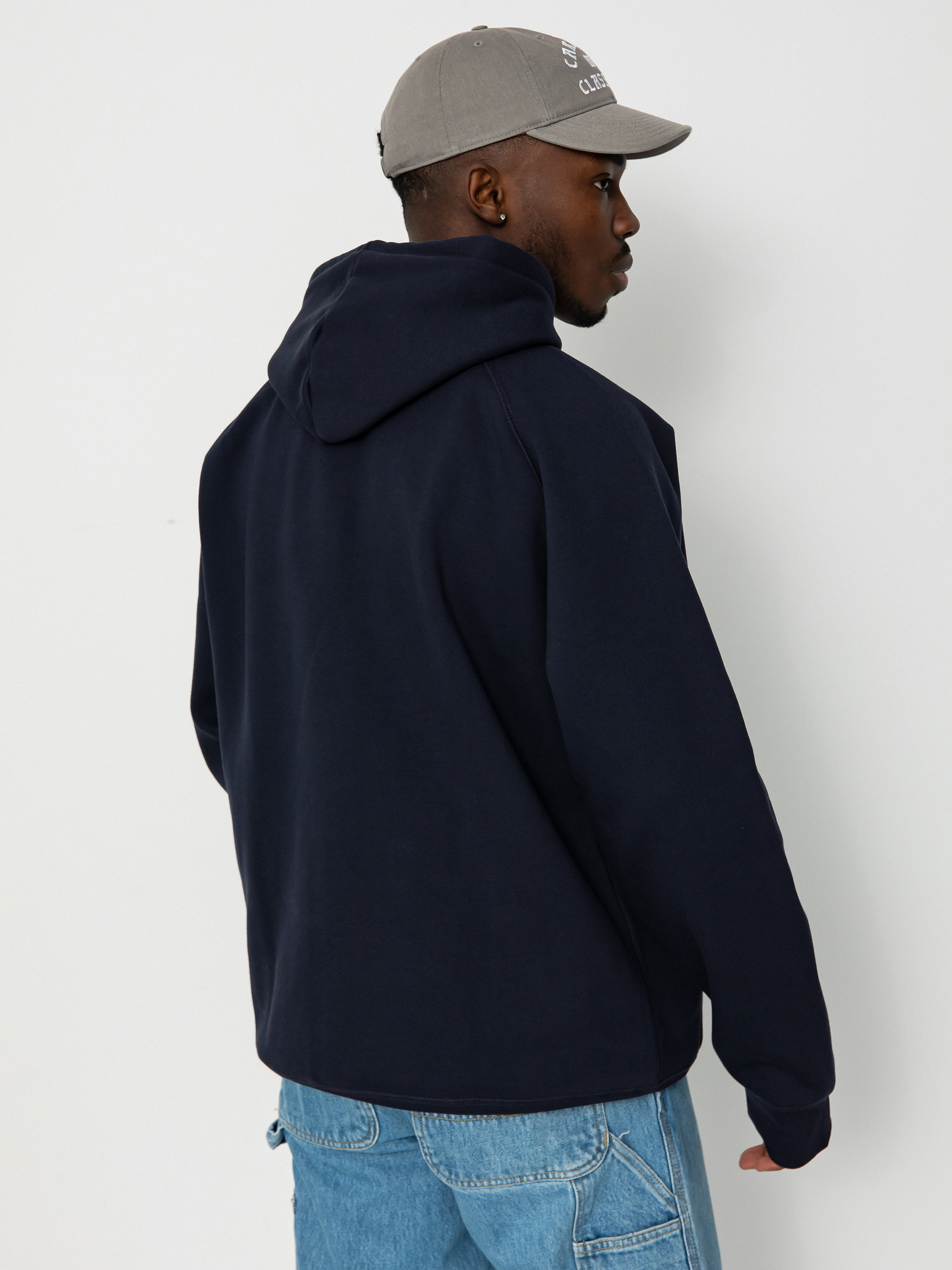 Navy and gold hoodie online