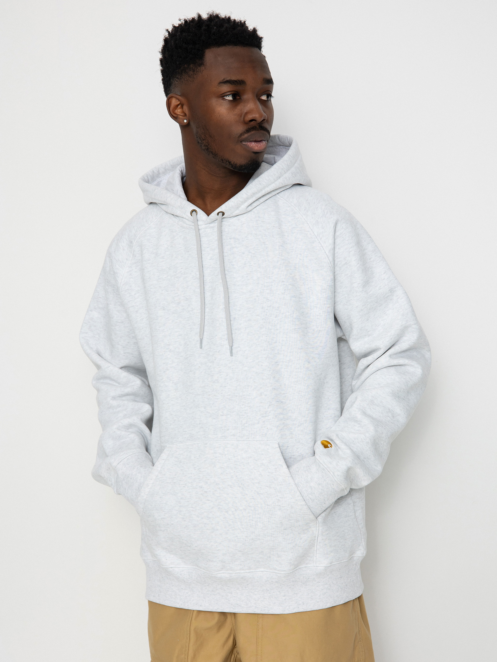 Carhartt WIP Hoodie Chase HD (ash heather/gold)