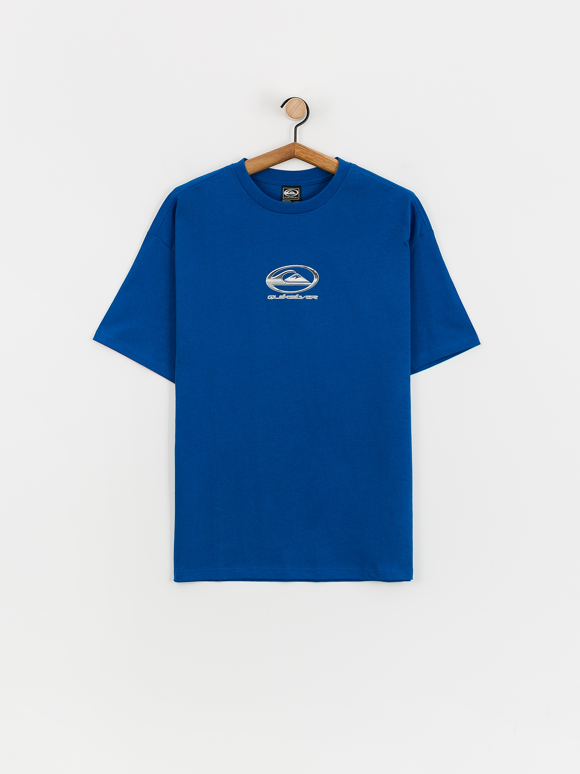 Quiksilver Chrome Logo T-Shirt (monaco blue)