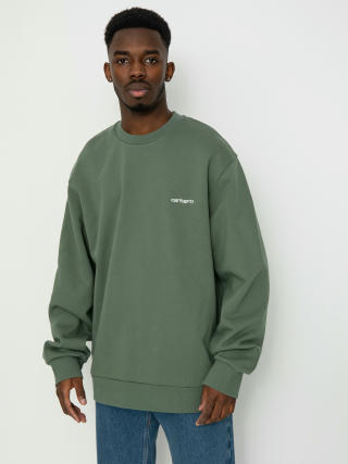 Carhartt WIP Script Embroidery Sweatshirt (park/white)