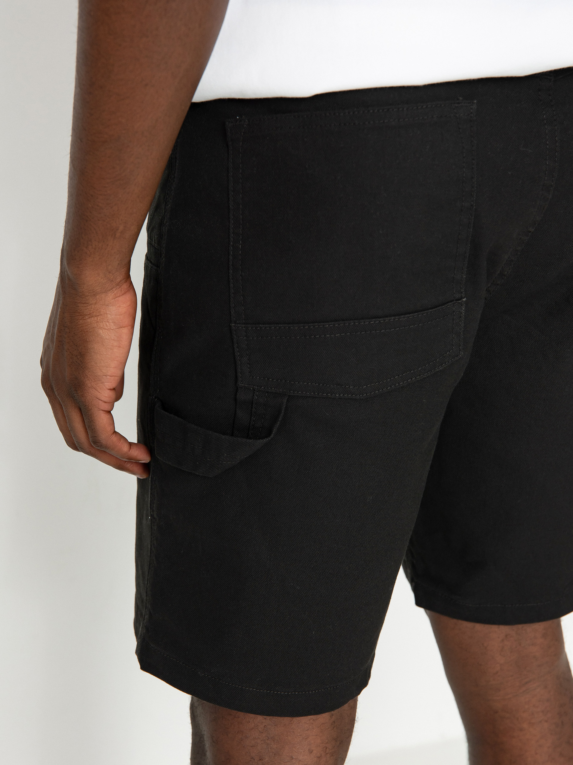 Brixton Builders Carpenter Shorts (washed black)