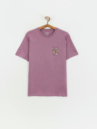 Carhartt WIP Basic T-shirt - dark plum garment dyed/dark purple 