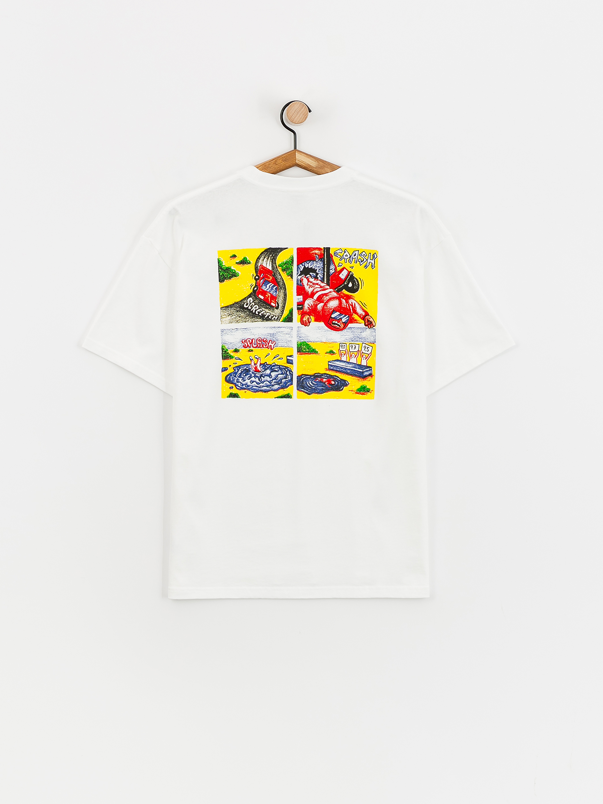Polar Skate Crash T-Shirt (white)