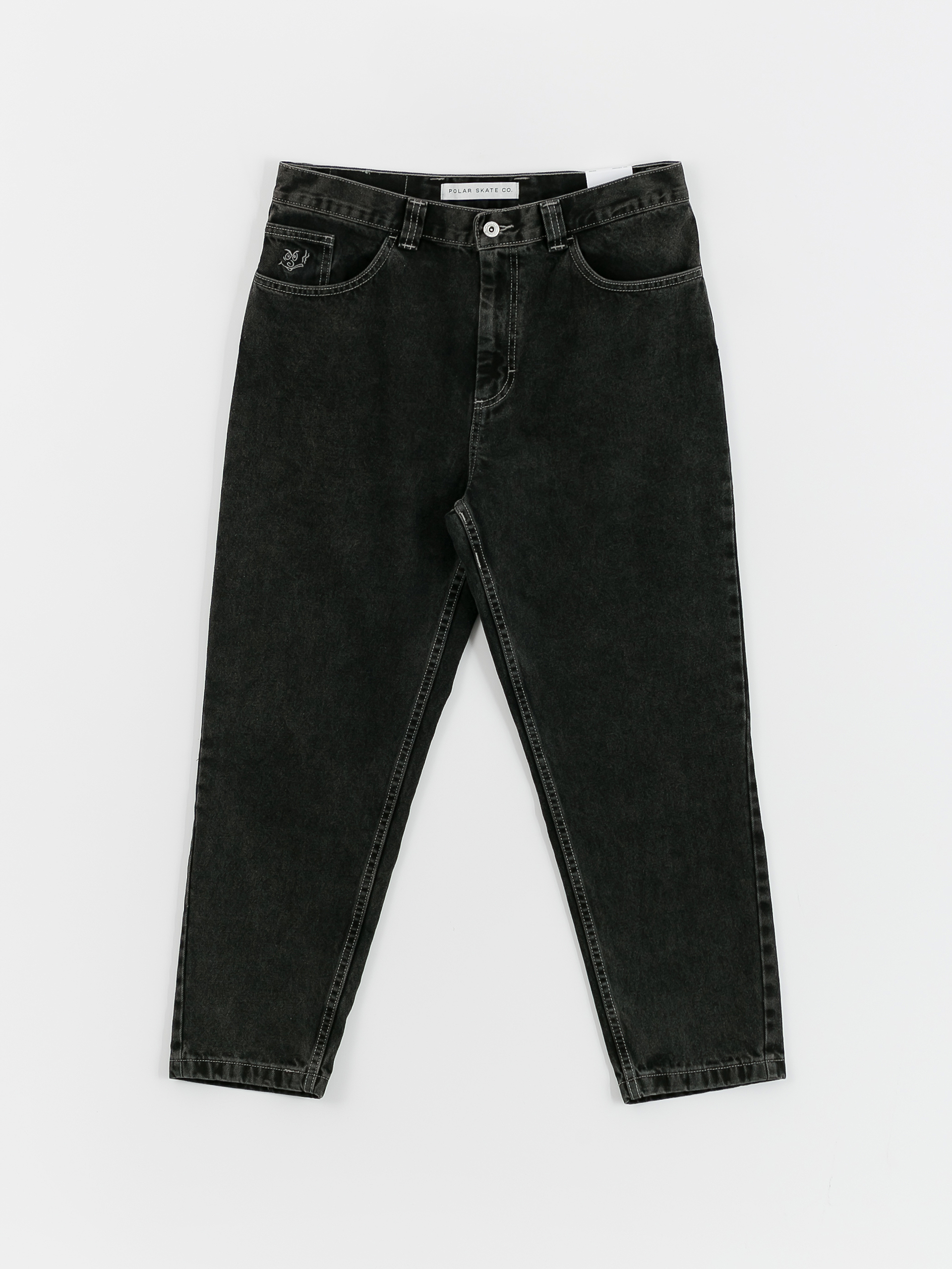Polar Skate 92! Denim Pants (silver black)