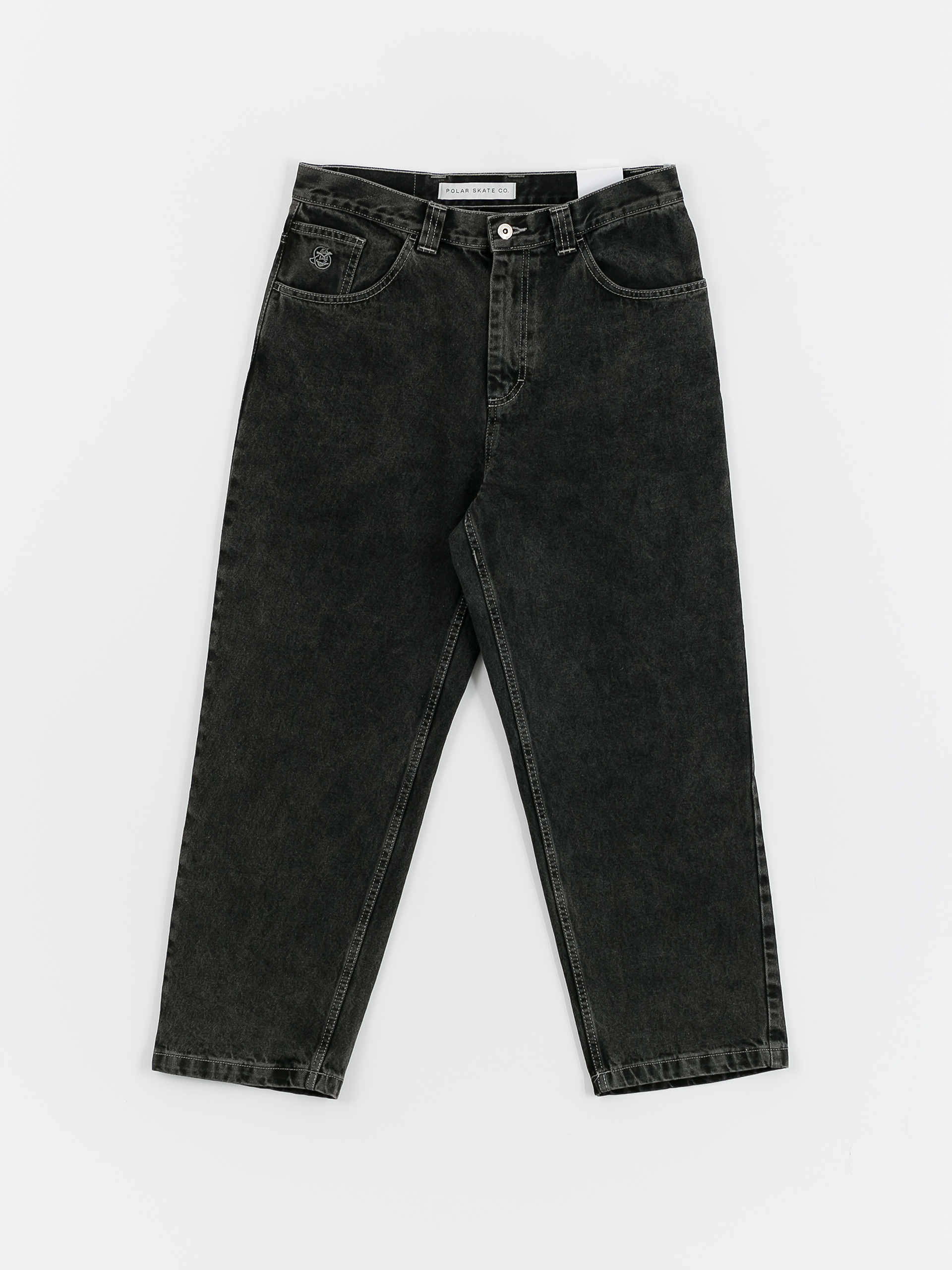 Polar Skate 93! Denim Hose (silver black)