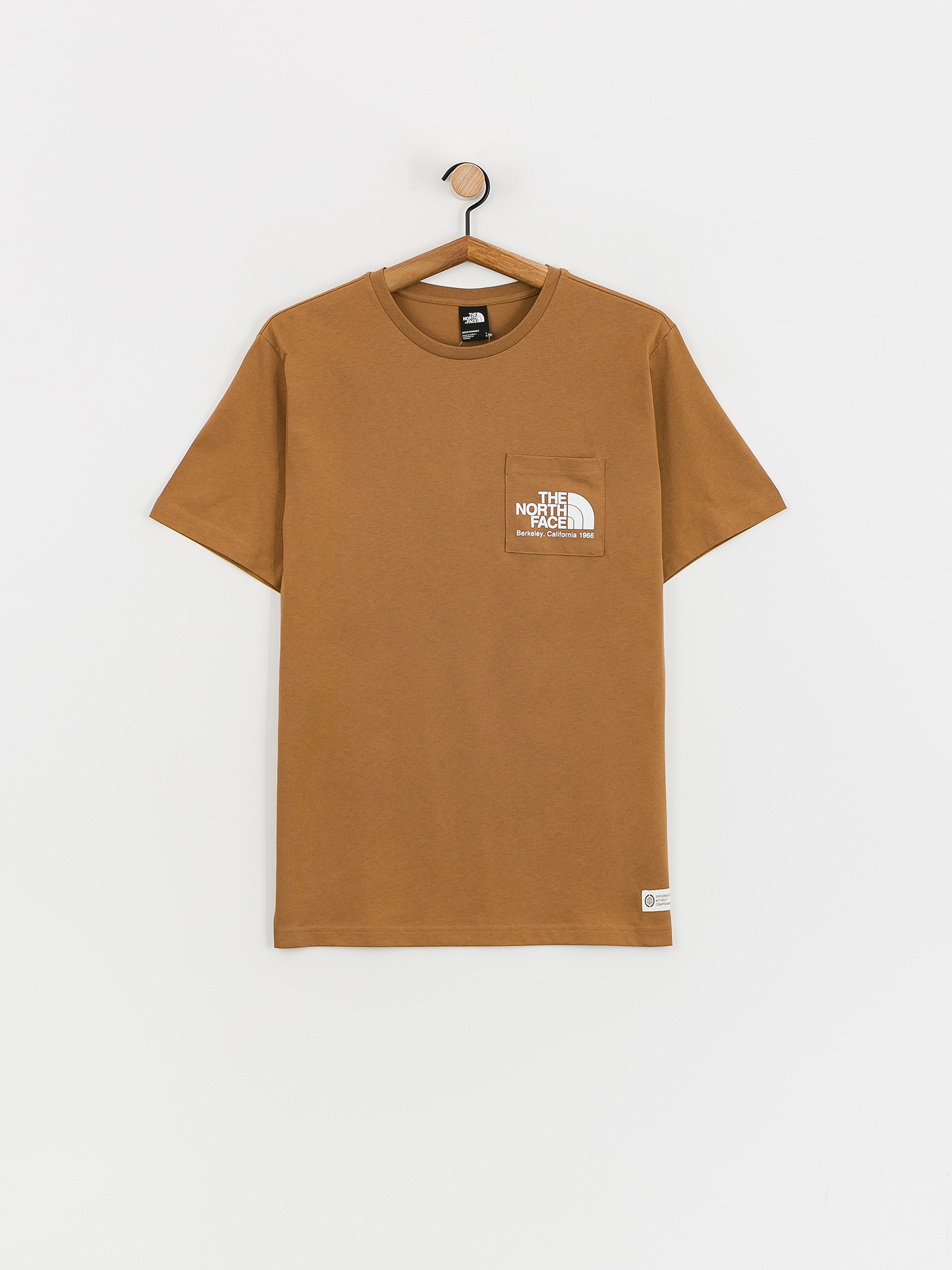 The North Face Berkeley California Pocket T-Shirt (utility brown)