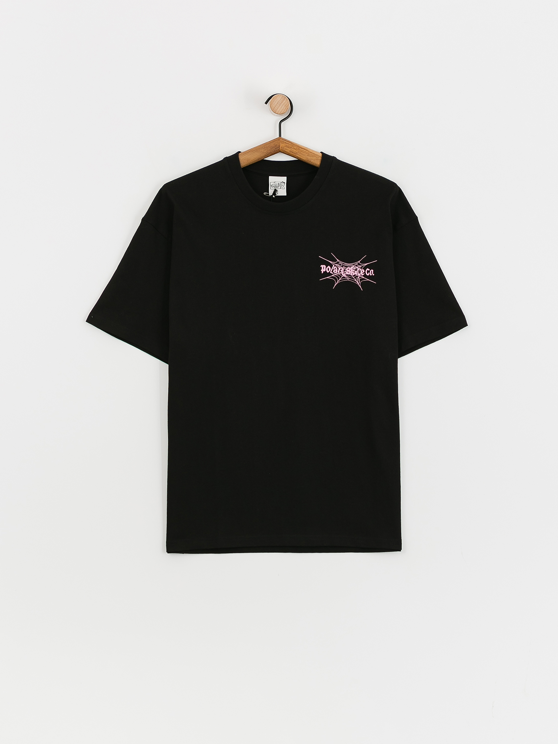 【ストリート好き必見】POLAR SKATE CO. SPIDER T-Shirt Polar Skate Spiderweb T-Shirt - black (black)