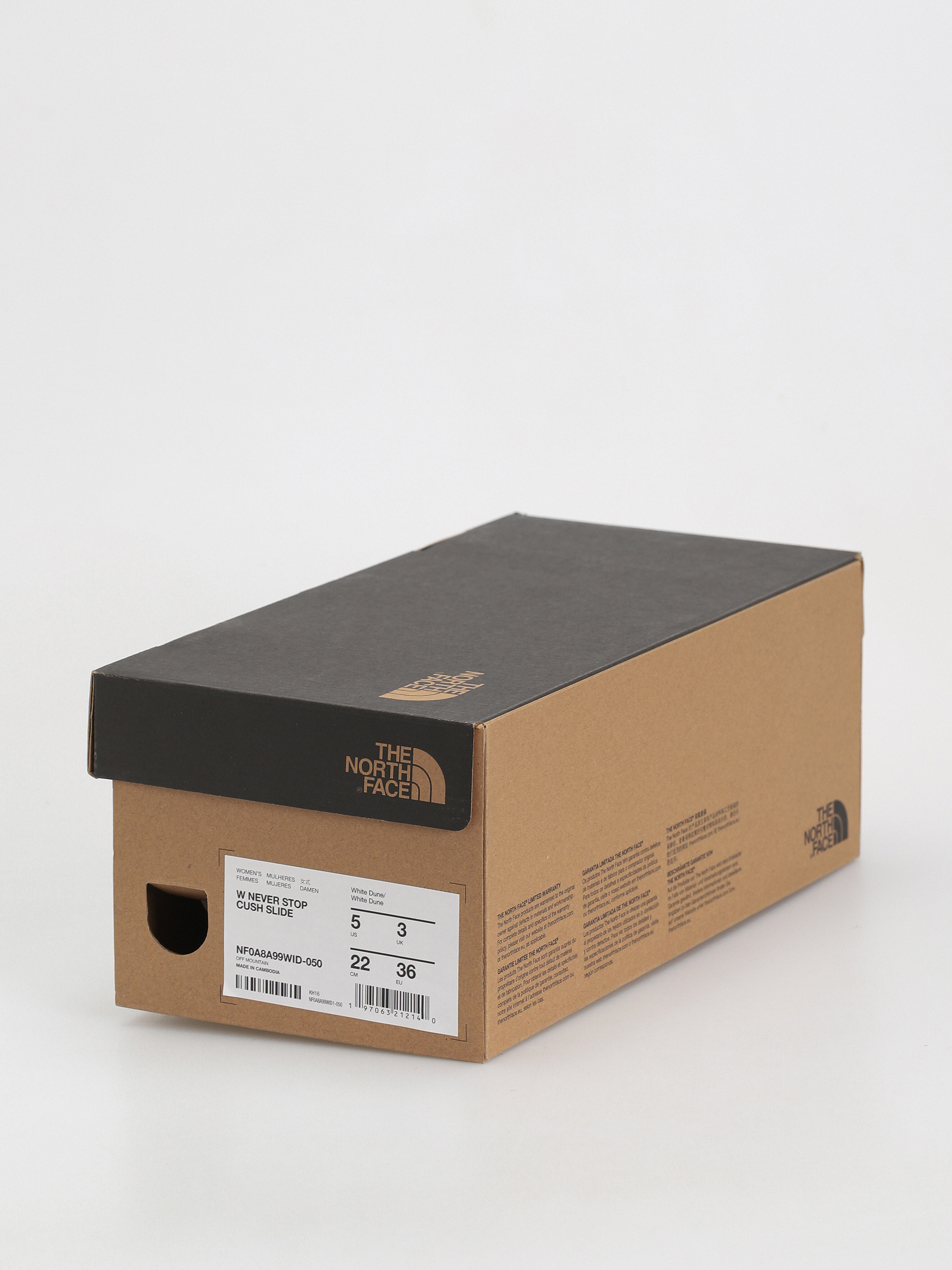 The North Face Never Stop Cush Wmn Flip Flops (white dune/white dune)