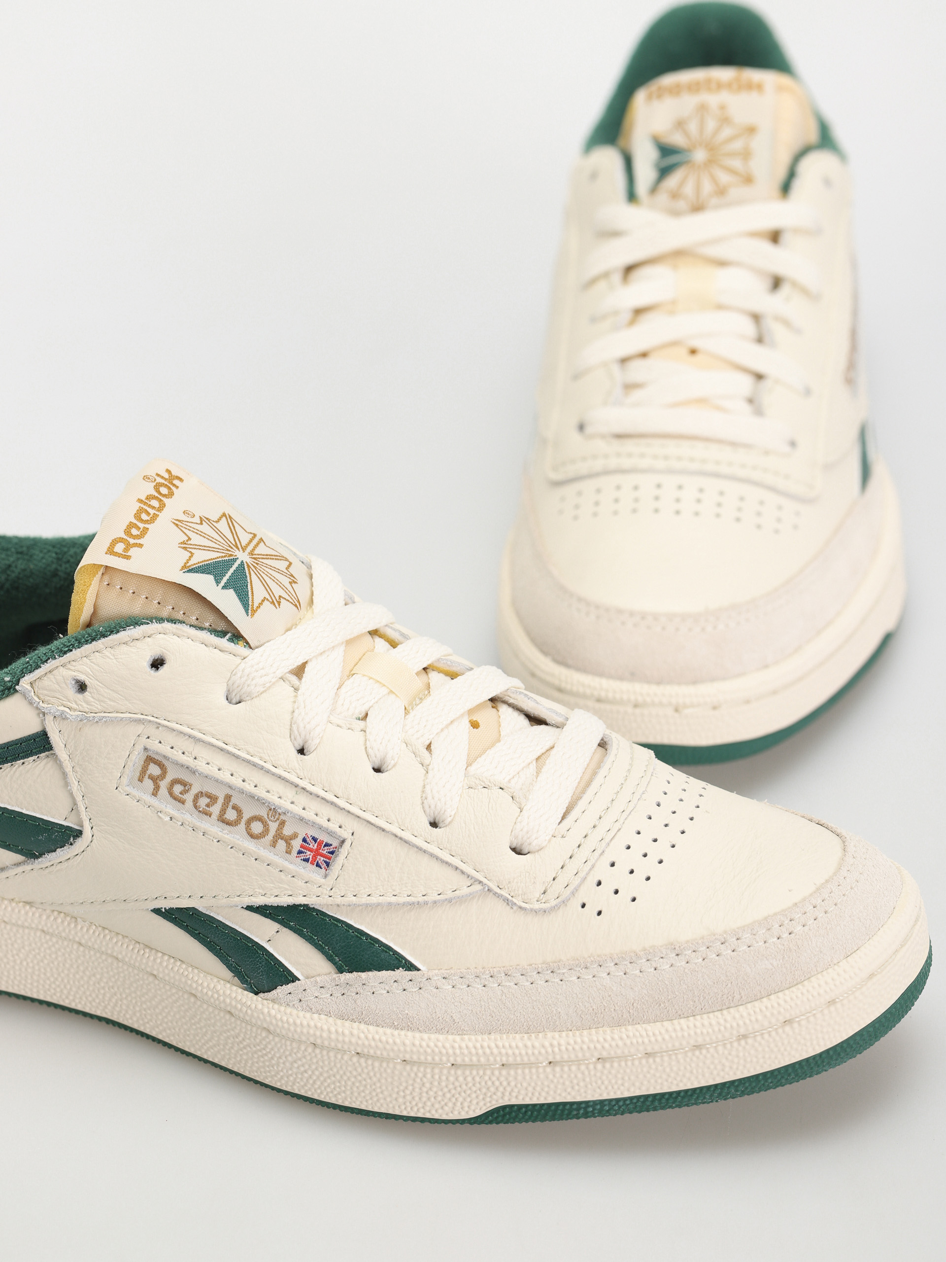 Reebok Club C Revenge Vintage Shoes (vintagechalk/darkgreen/trekbrw)