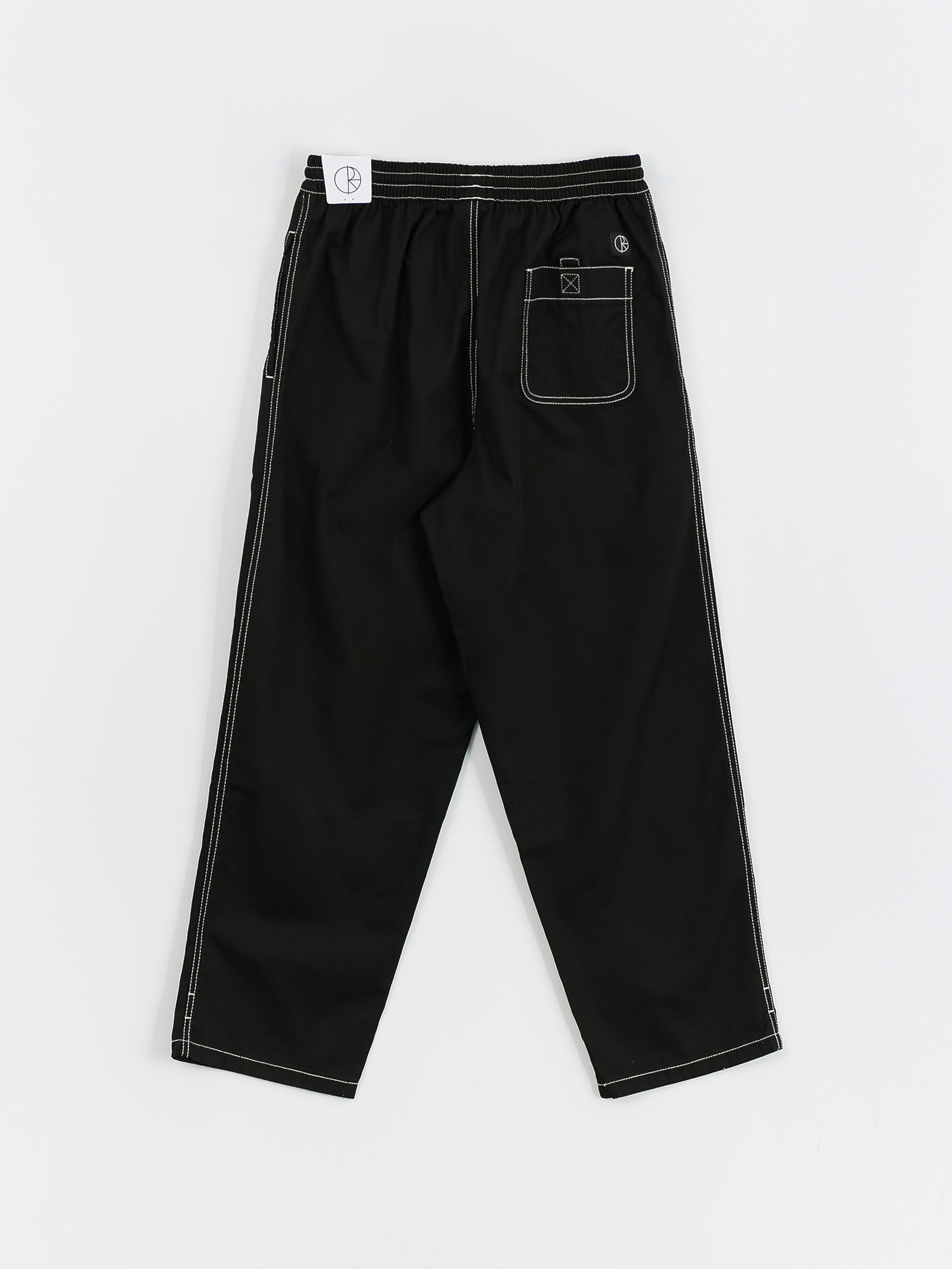 Polar Skate Hose Surf Pants Contrast (black/white)