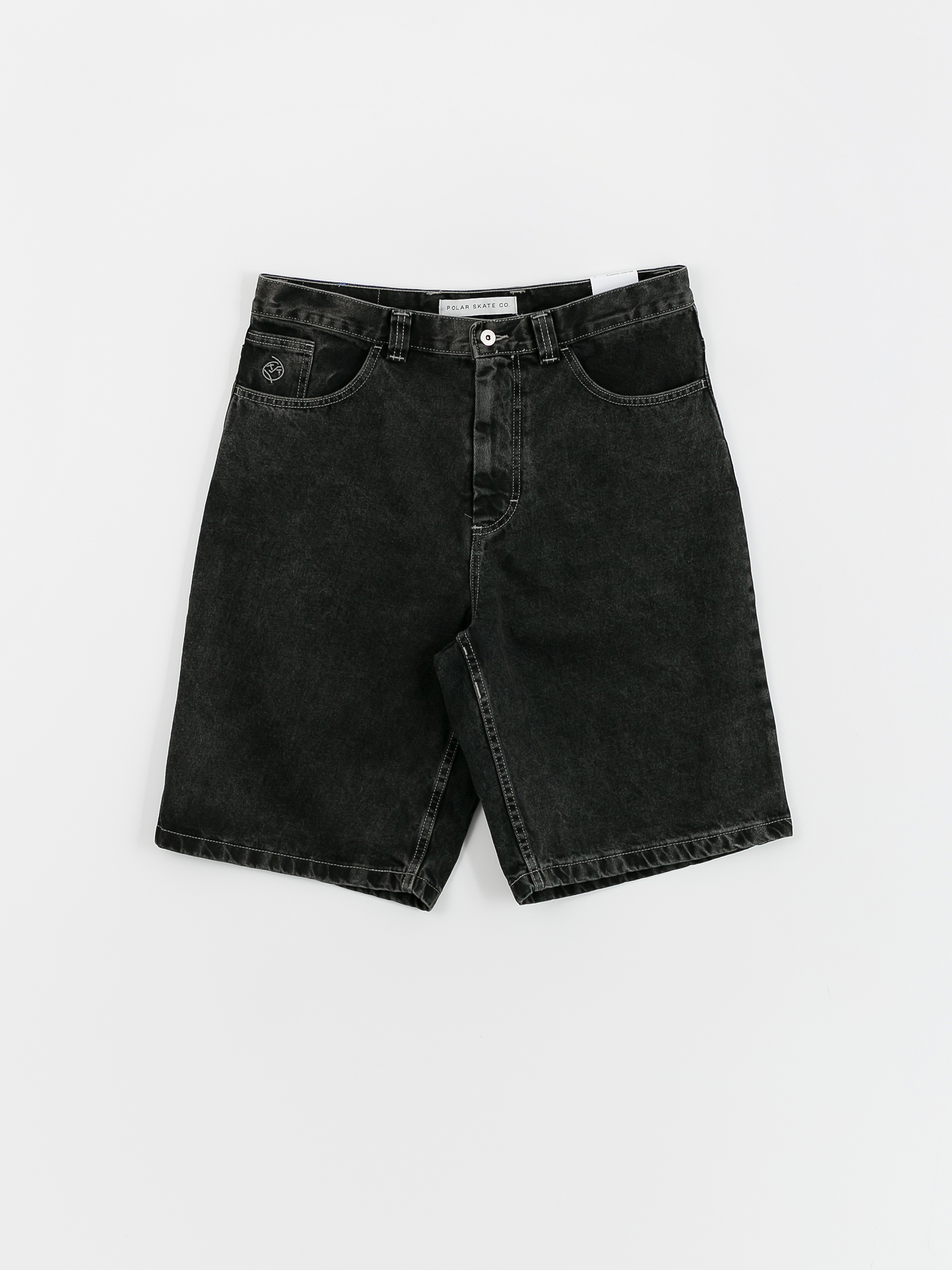 Polar Skate Shorts Big Boy (silver black)