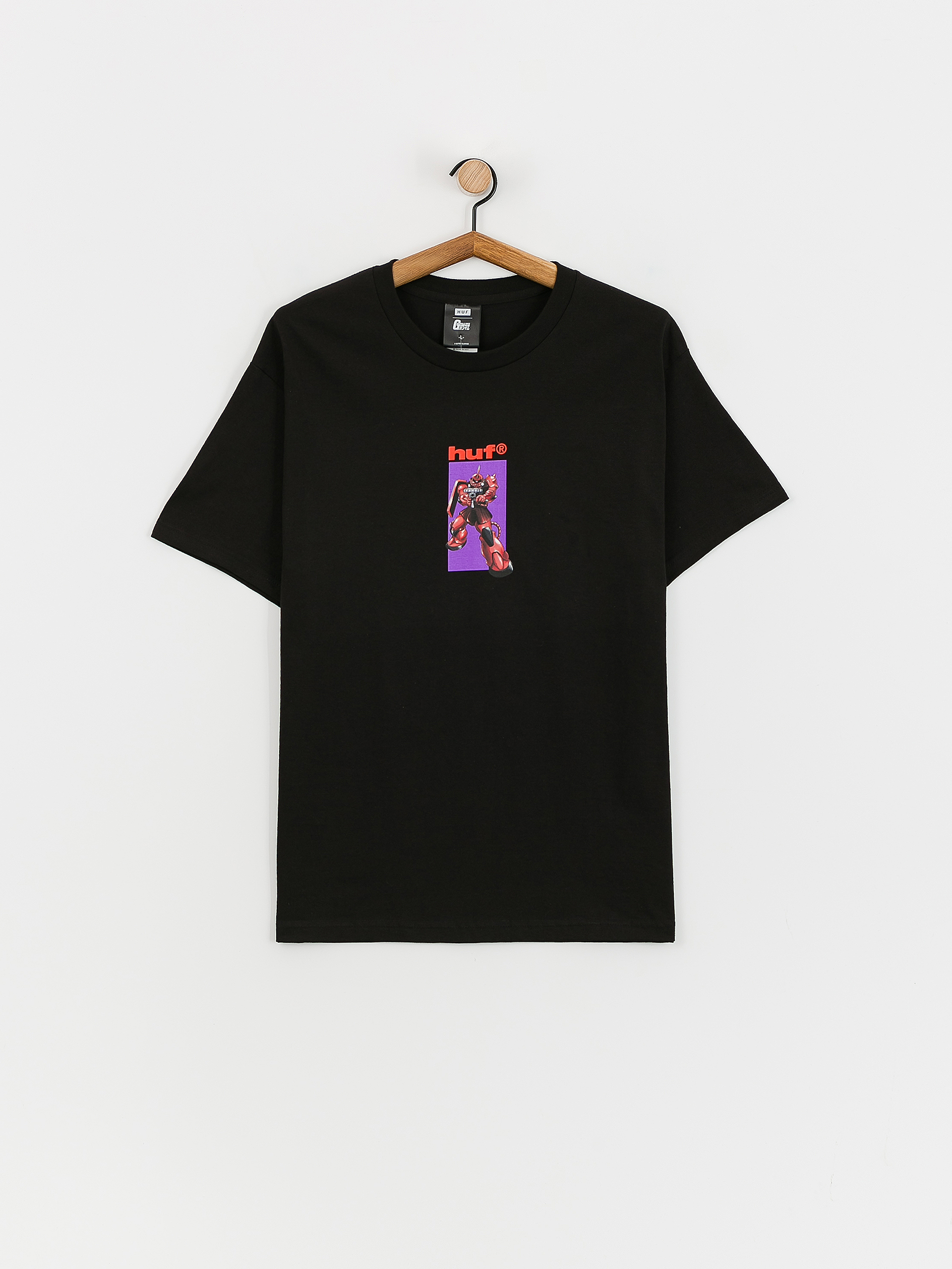 HUF T-Shirt X Gundam Chars Zaku (black)