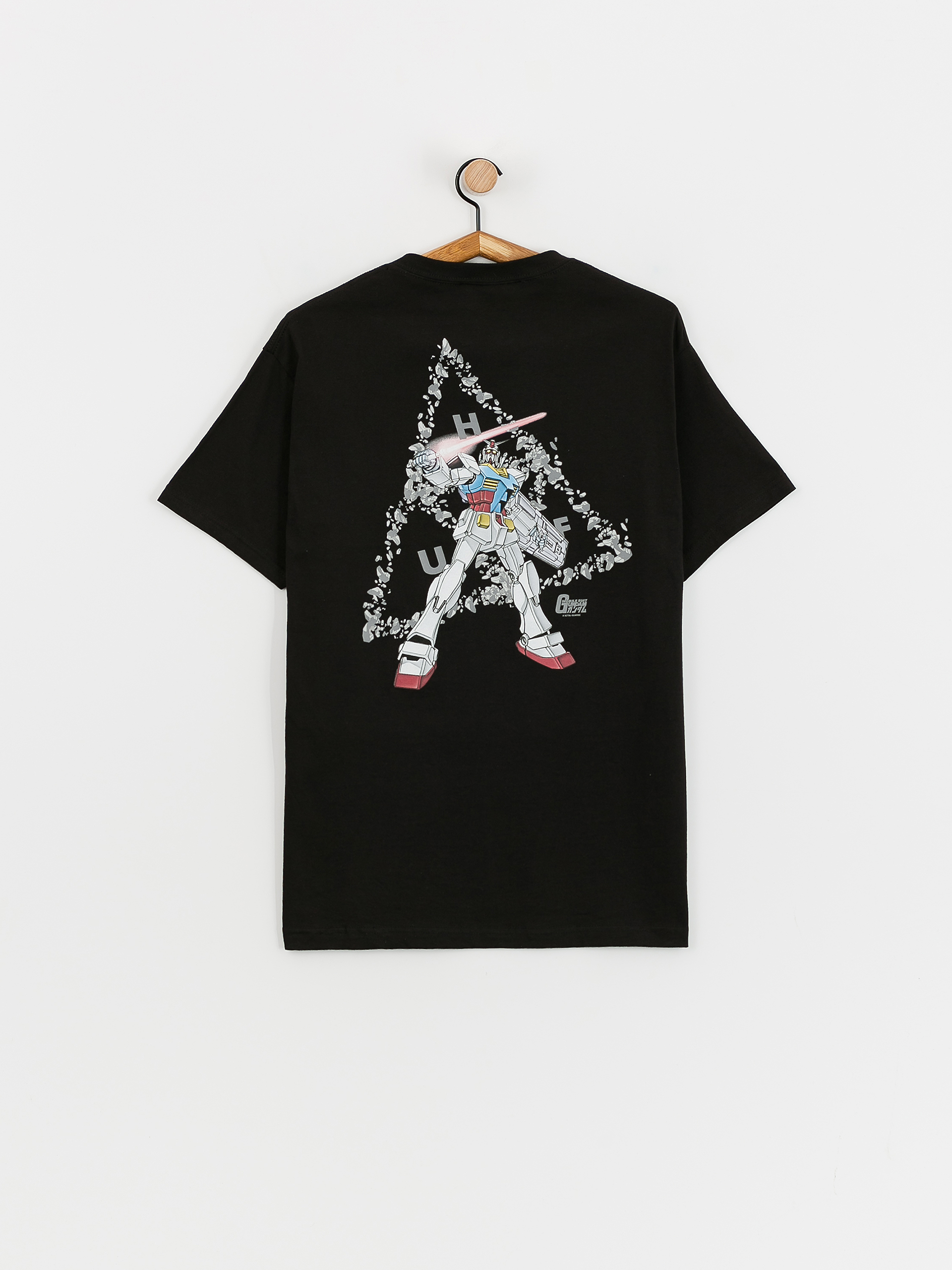 HUF T-Shirt X Gundam Wing Gundam TT (black)
