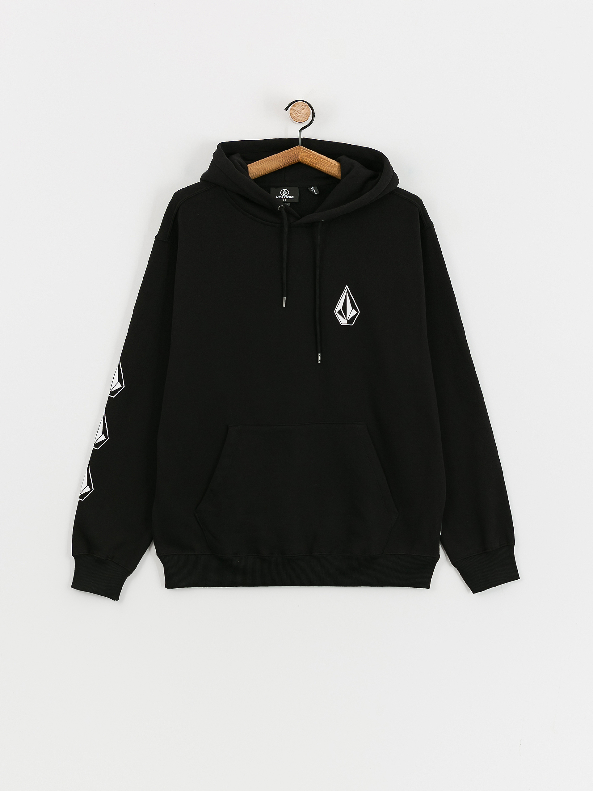 Volcom Hoodie Iconic Stone HD (black)