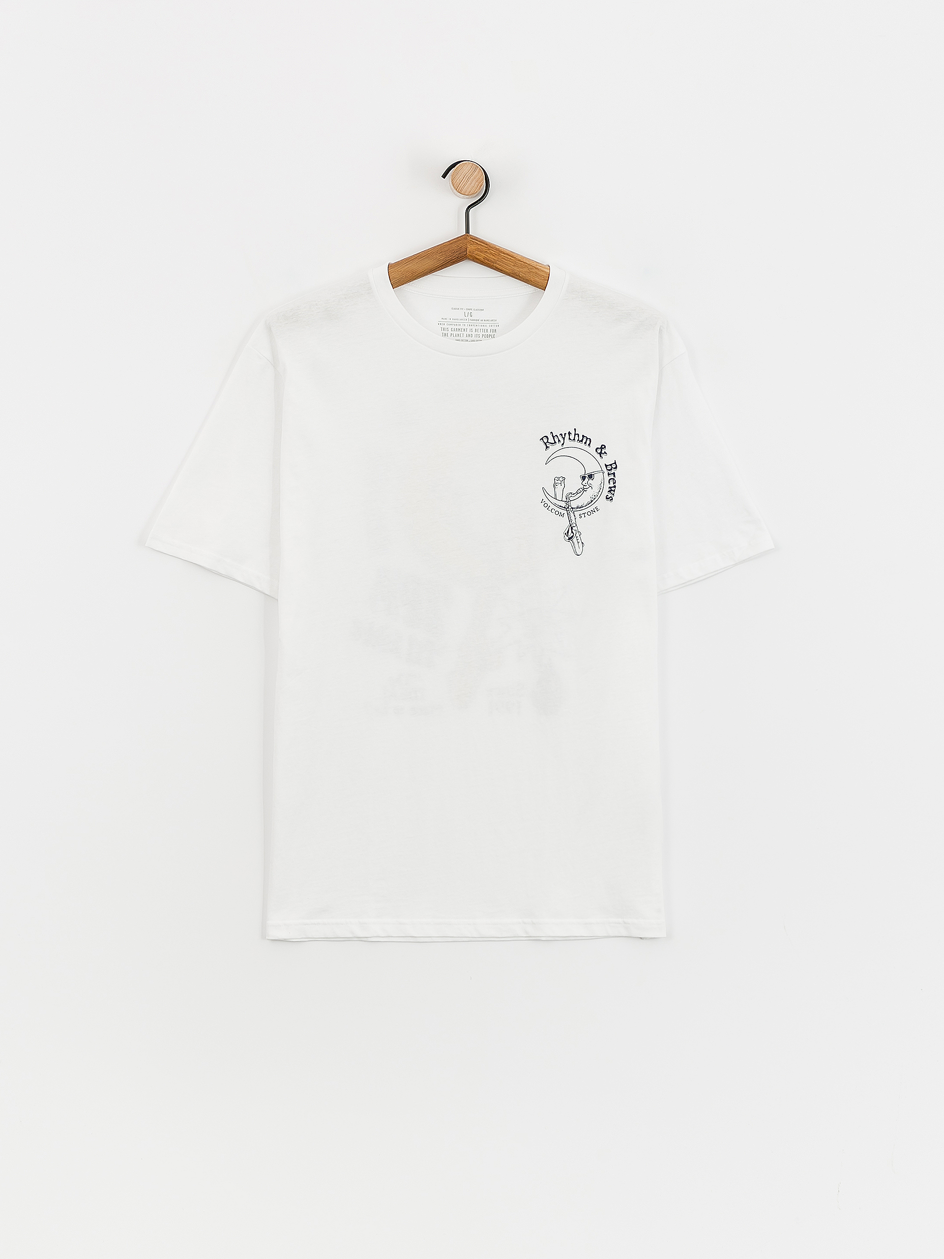 Volcom T-Shirt Rhythm 1991 Bsc (white)