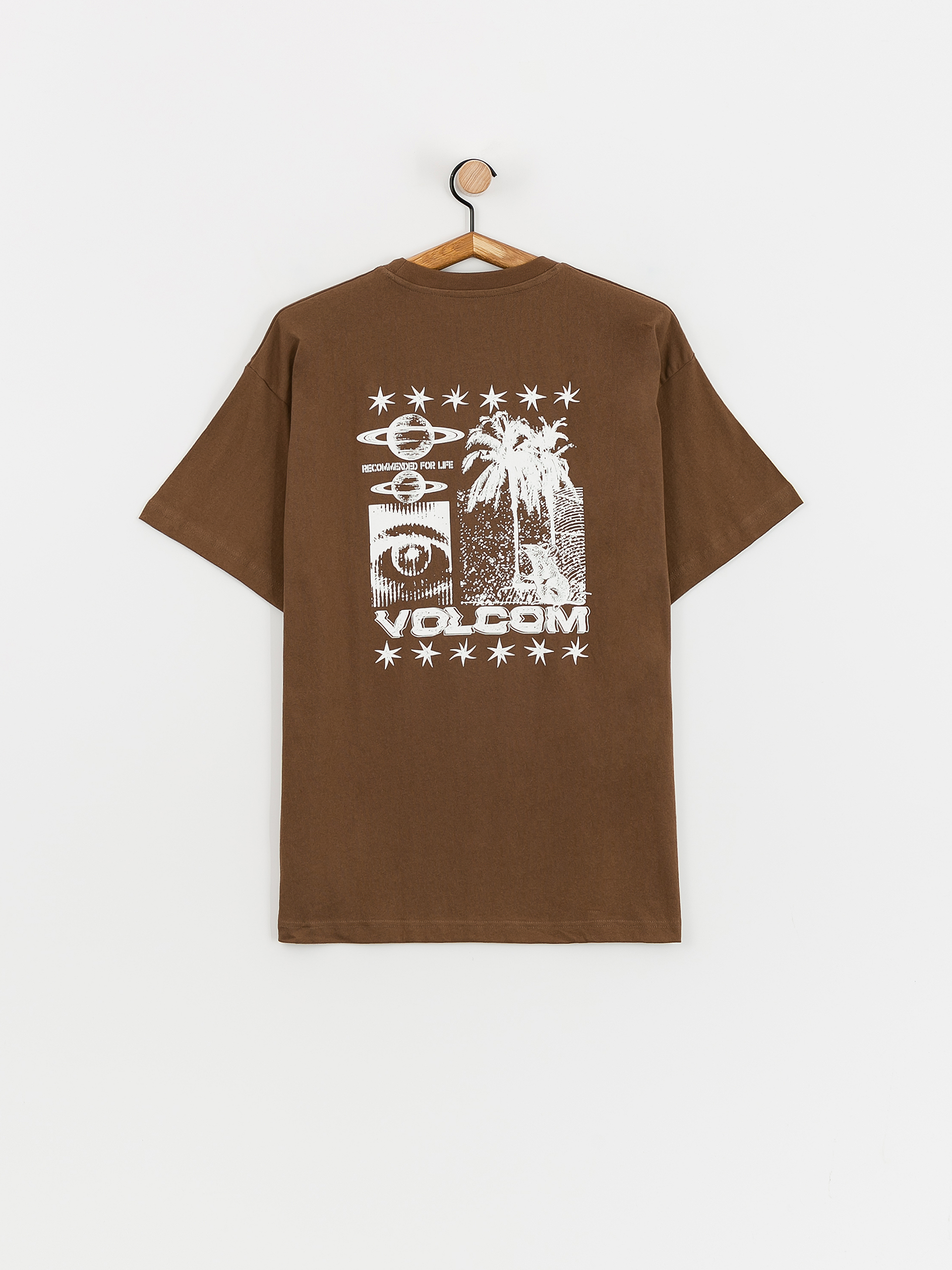 Volcom T-Shirt Primed Lse (dark earth)
