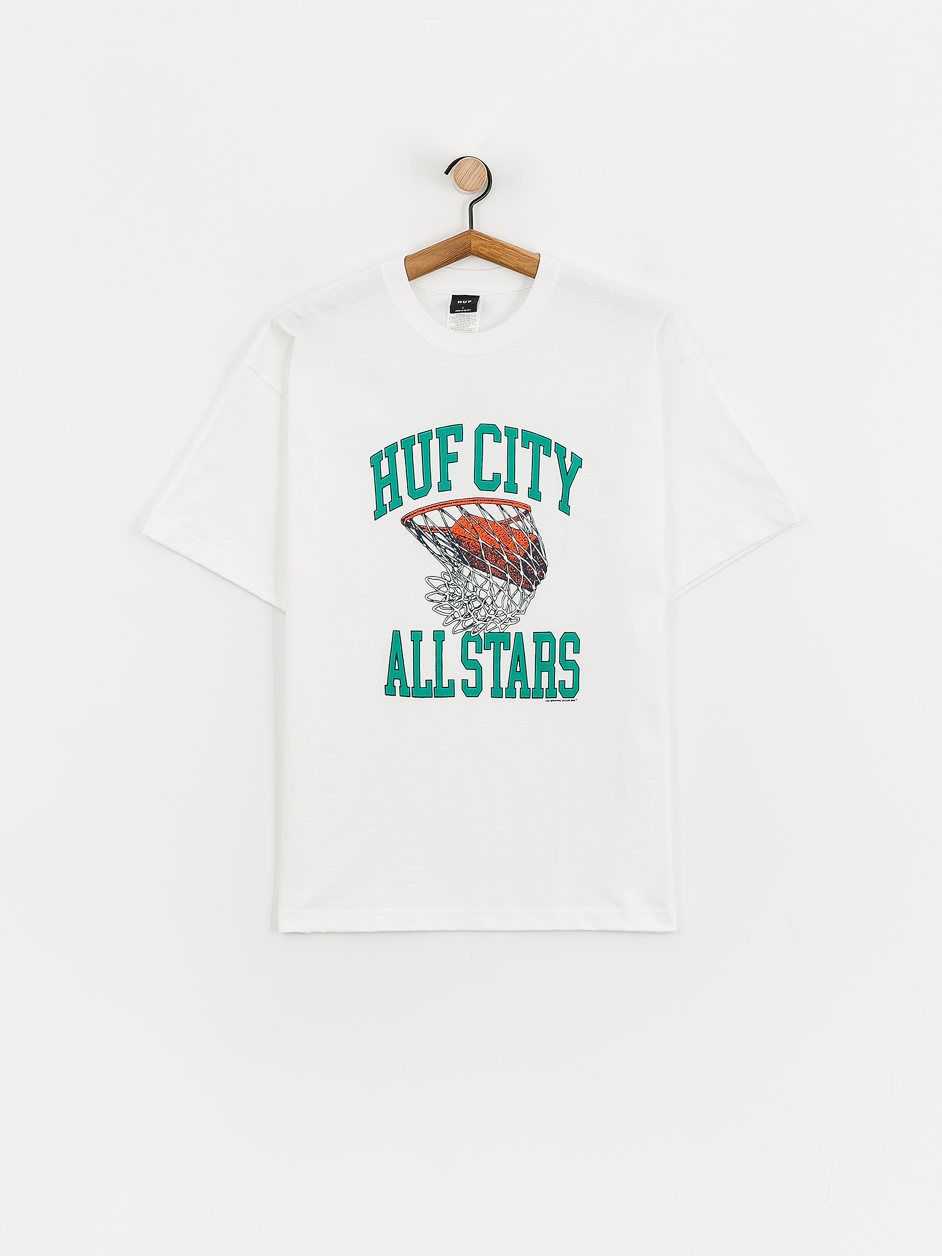 HUF T-Shirt Swish (white)