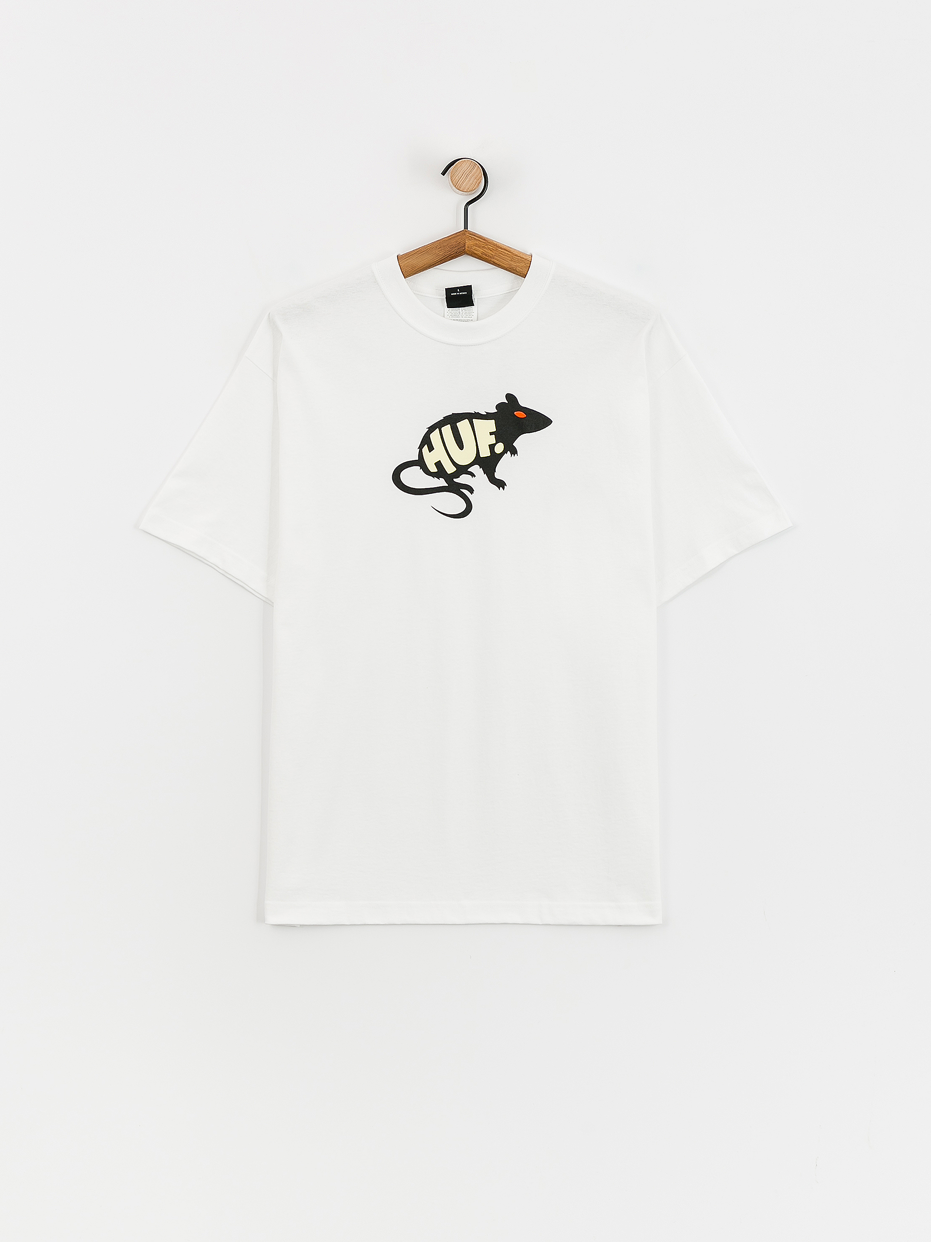HUF T-Shirt Mans Best Friend (white)