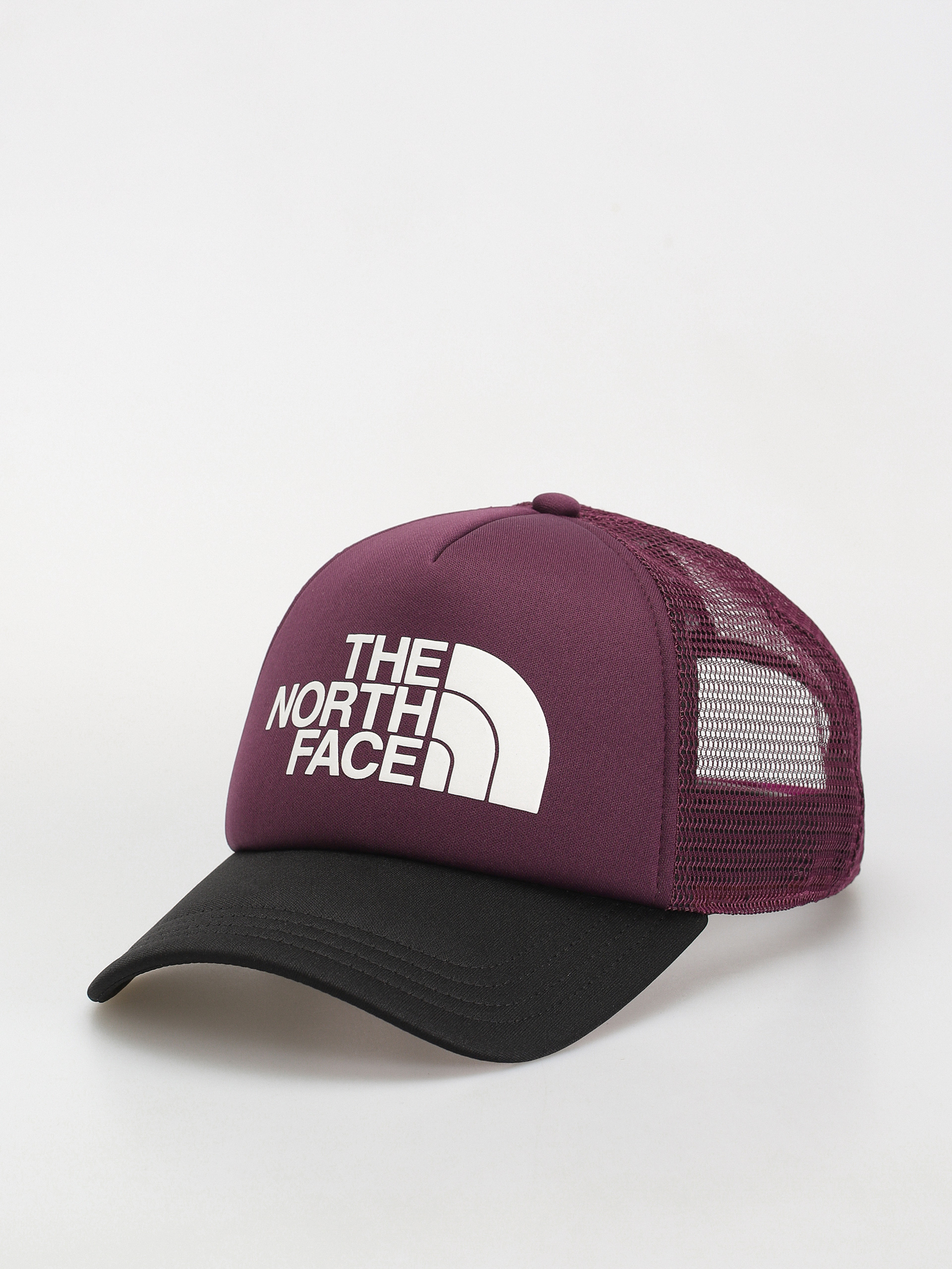 The North Face Tnf Logo Trucker Cap black currant purple