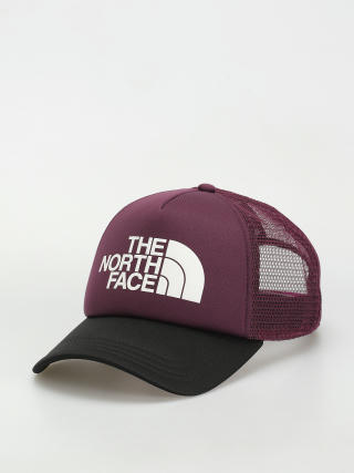 The North Face Tnf Logo Trucker Cap (black currant purple)