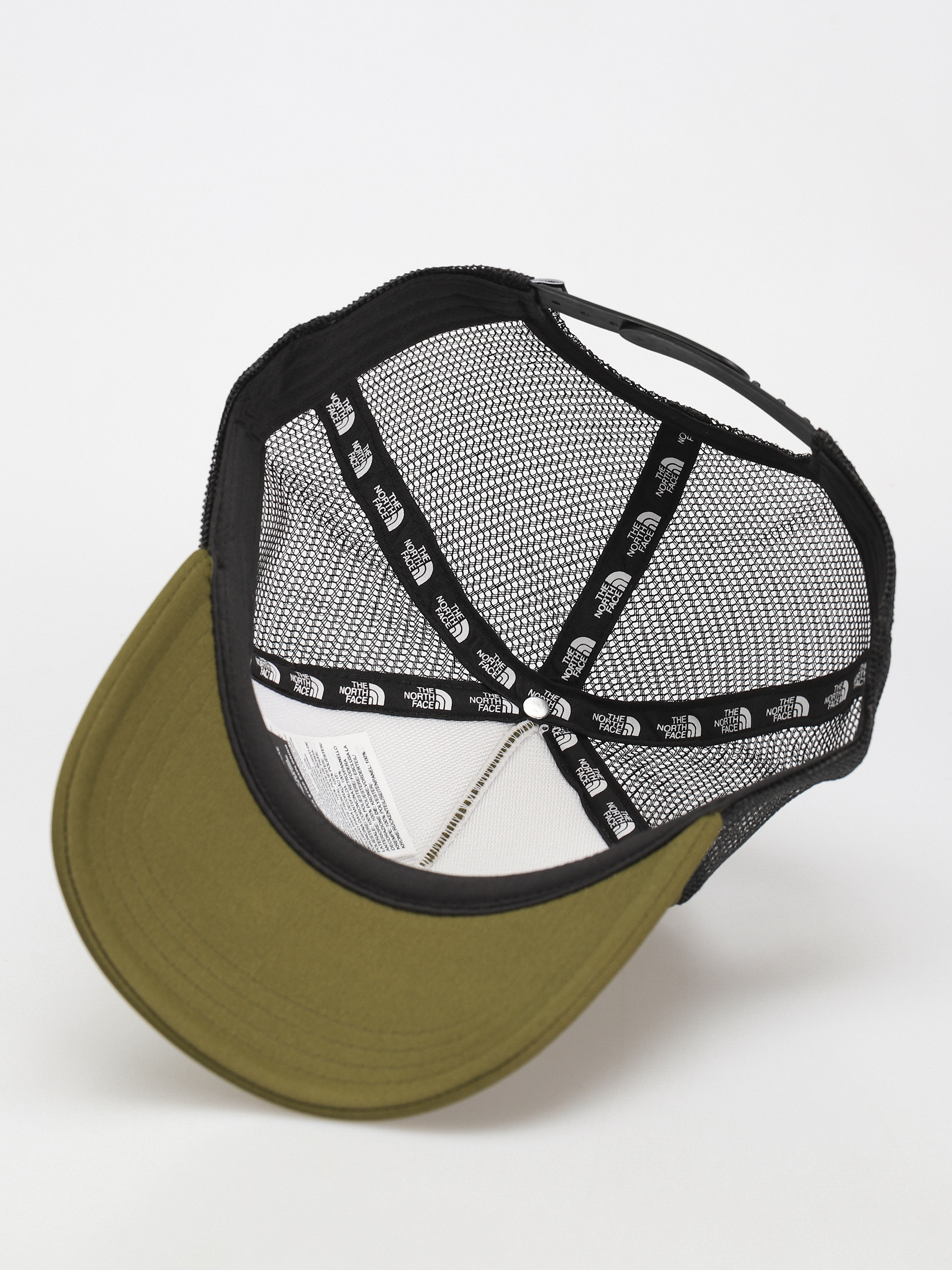 The North Face Tnf Logo Trucker Cap (forest olive/tnf black)