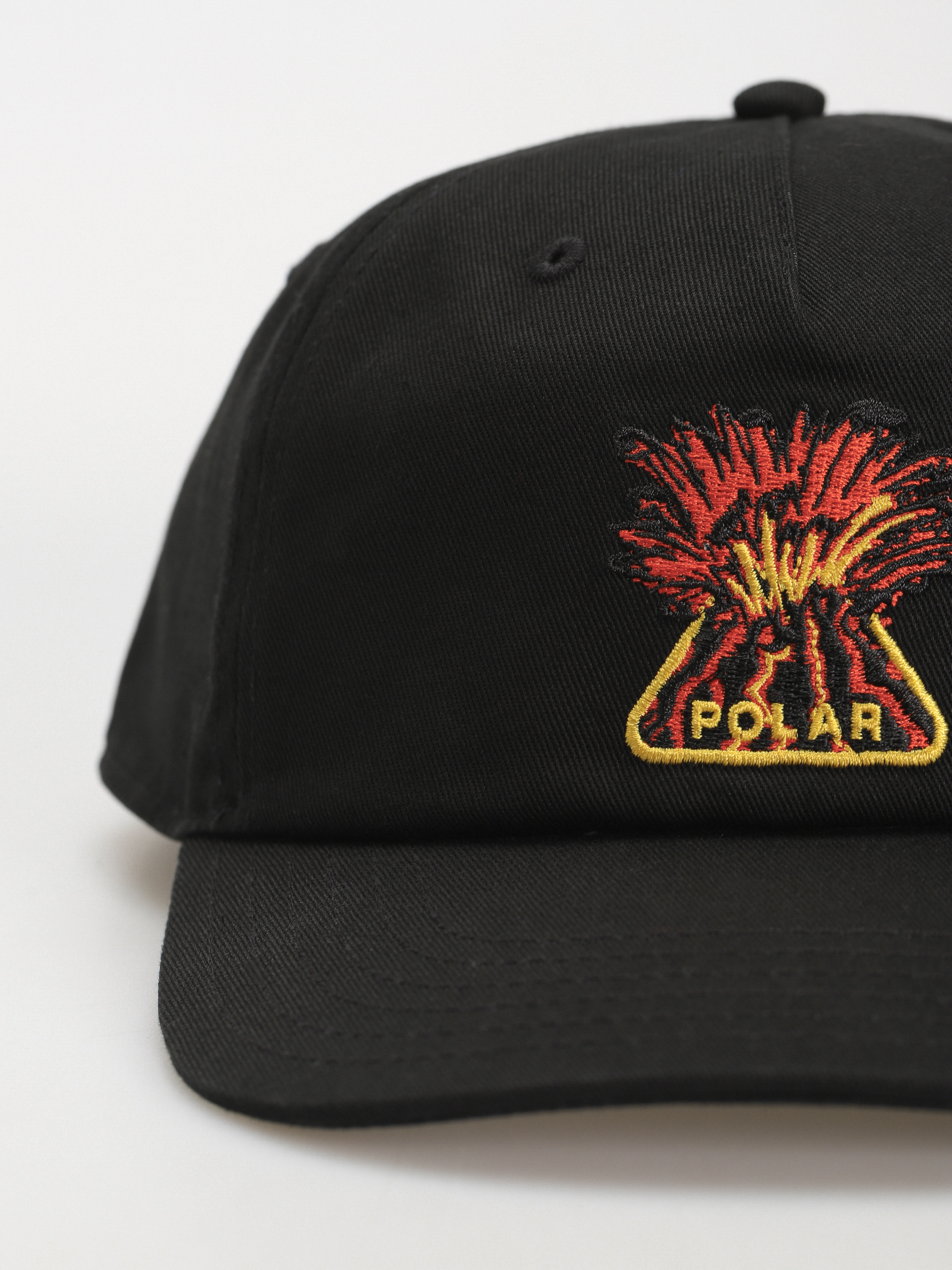 Polar Skate Jake Cap Twill Volcano Cap (black)