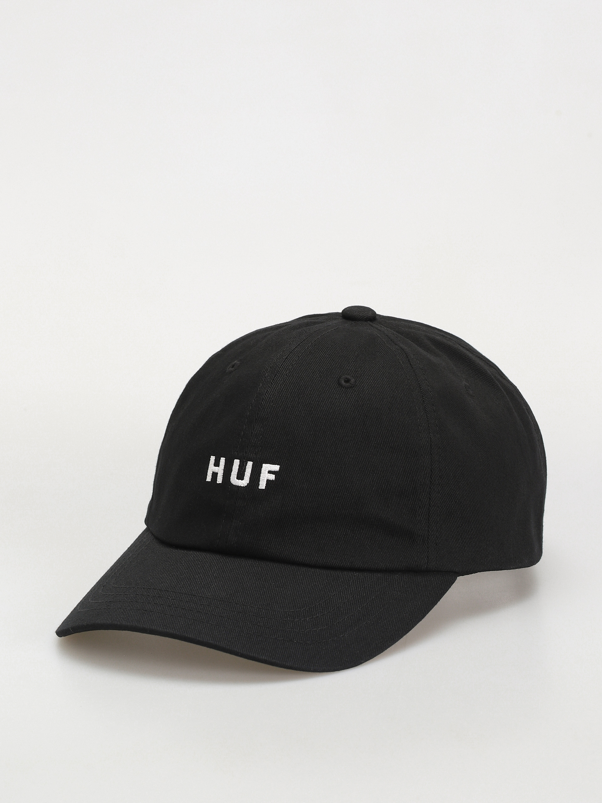 HUF Og Curved Visor 6 Panel Cap (black)