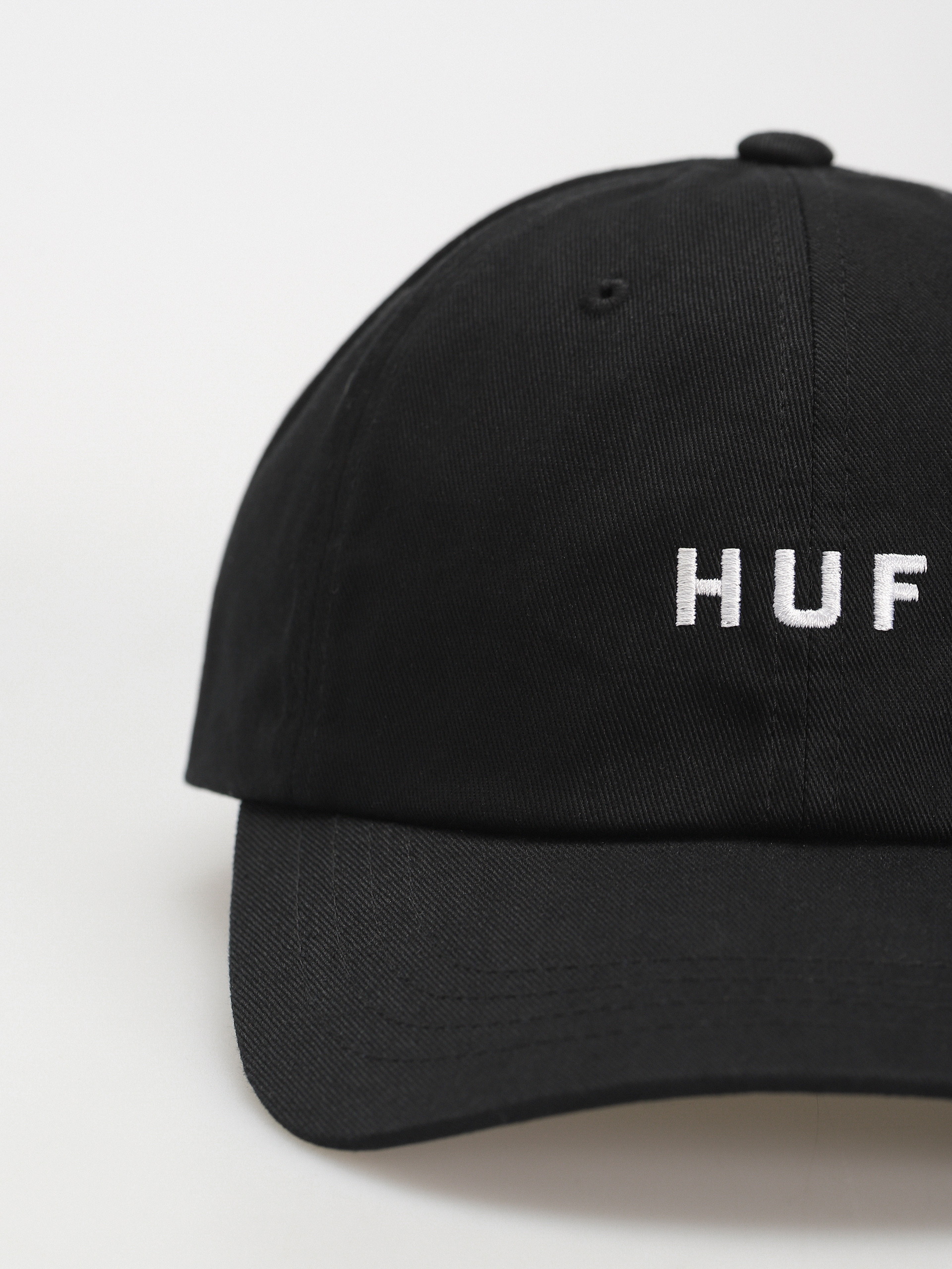 HUF Og Curved Visor 6 Panel Cap (black)