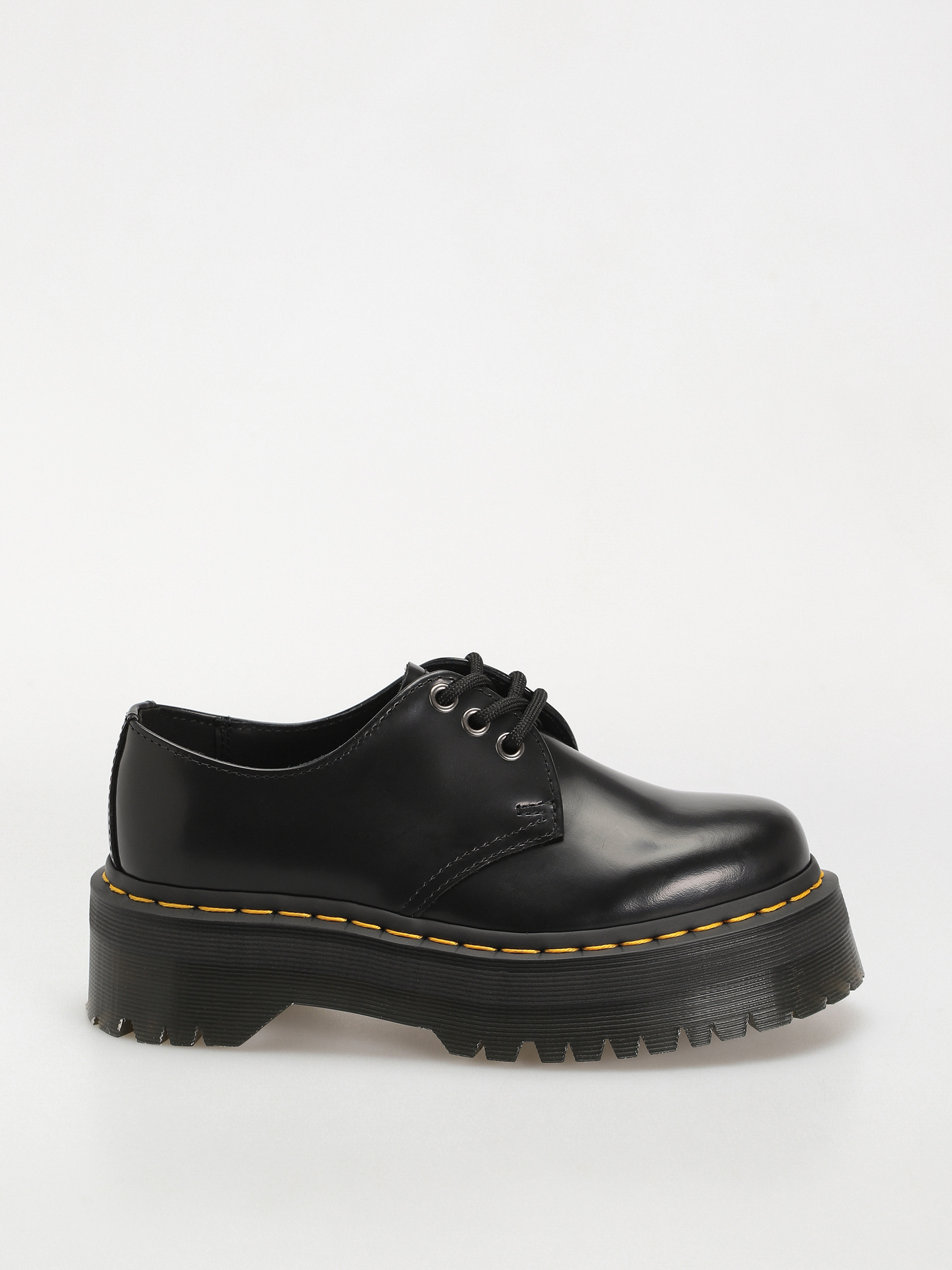 Dr. Martens 1461 Quad Shoes Wmn black polished smooth black