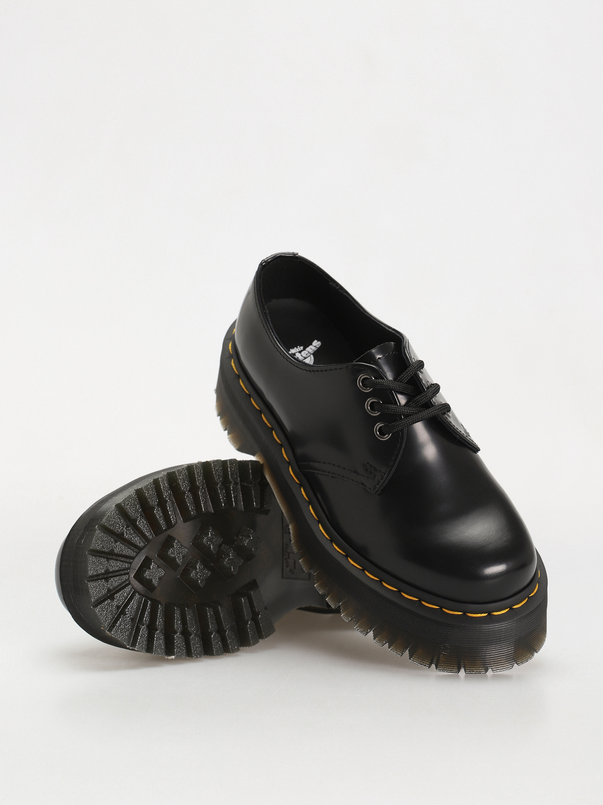 Dr. Martens 1461 Quad Schuhe Wmn (polished smooth black)