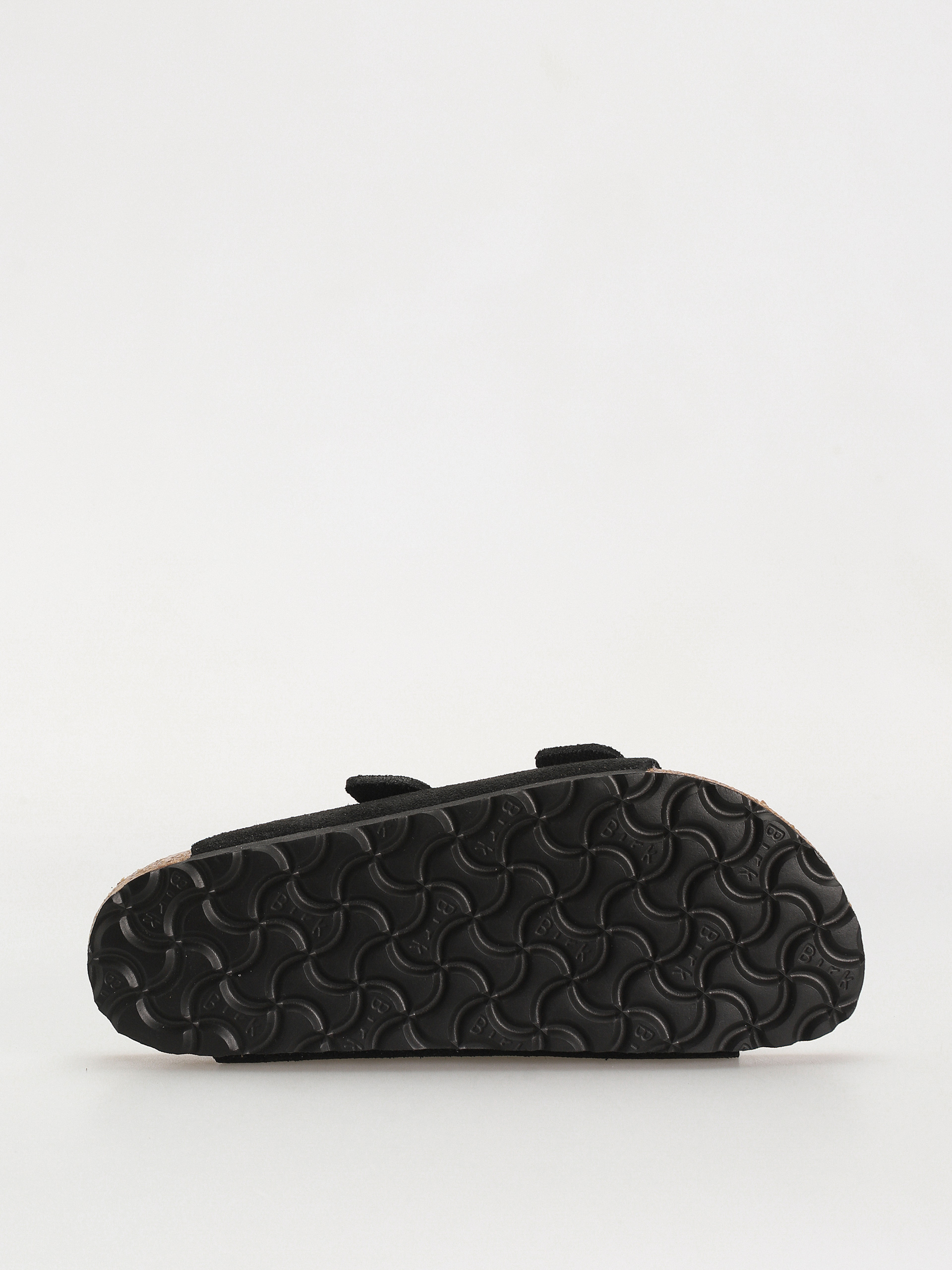 Birkenstock Flip Flops Arizona Suede Leather Narrow Wmn (black)