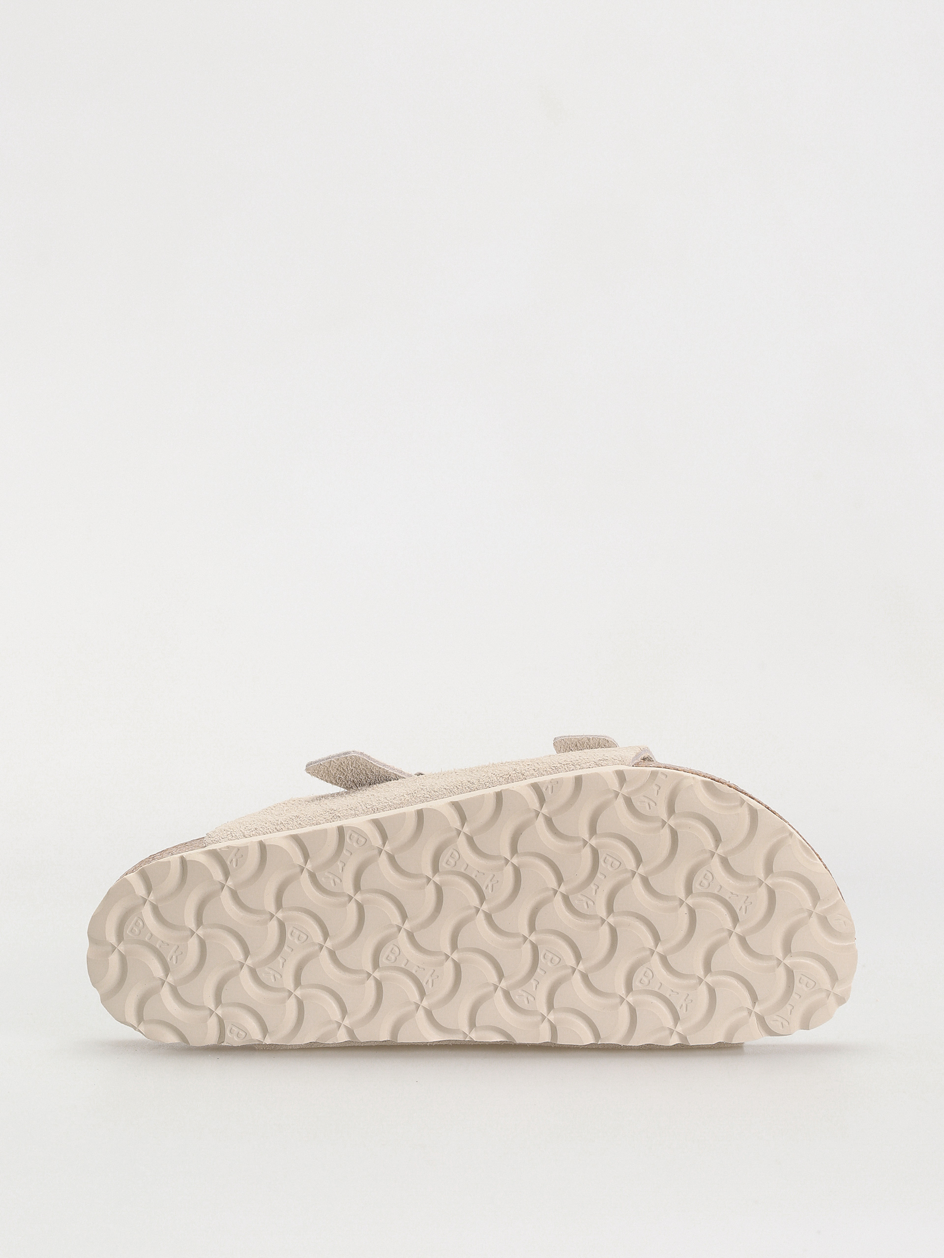 Birkenstock Flip Flops Zurich Suede Leather Narrow Wmn (antique white)