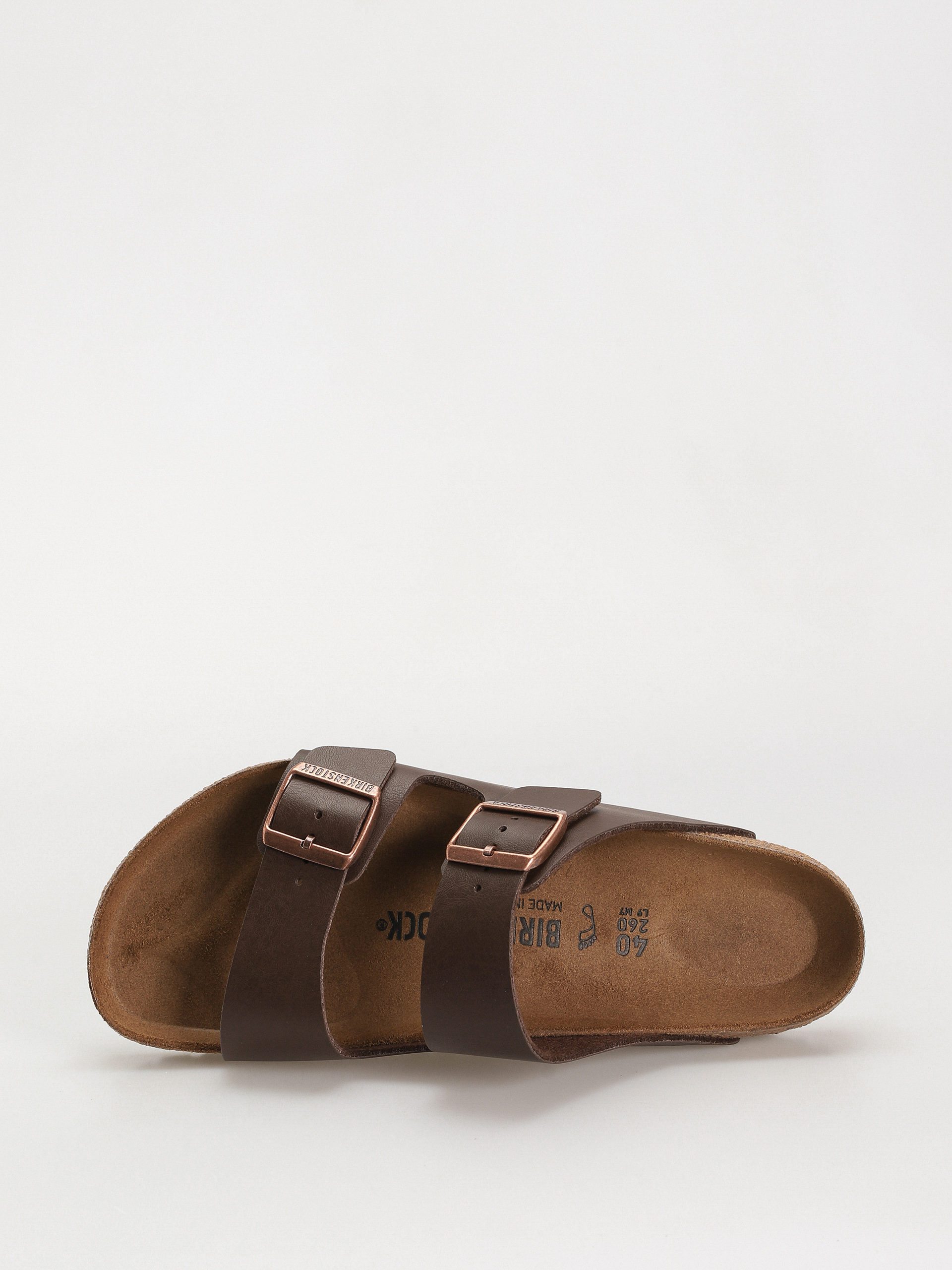 Birkenstock Flip-flops Arizona Birko Flor Regular (dark brown)