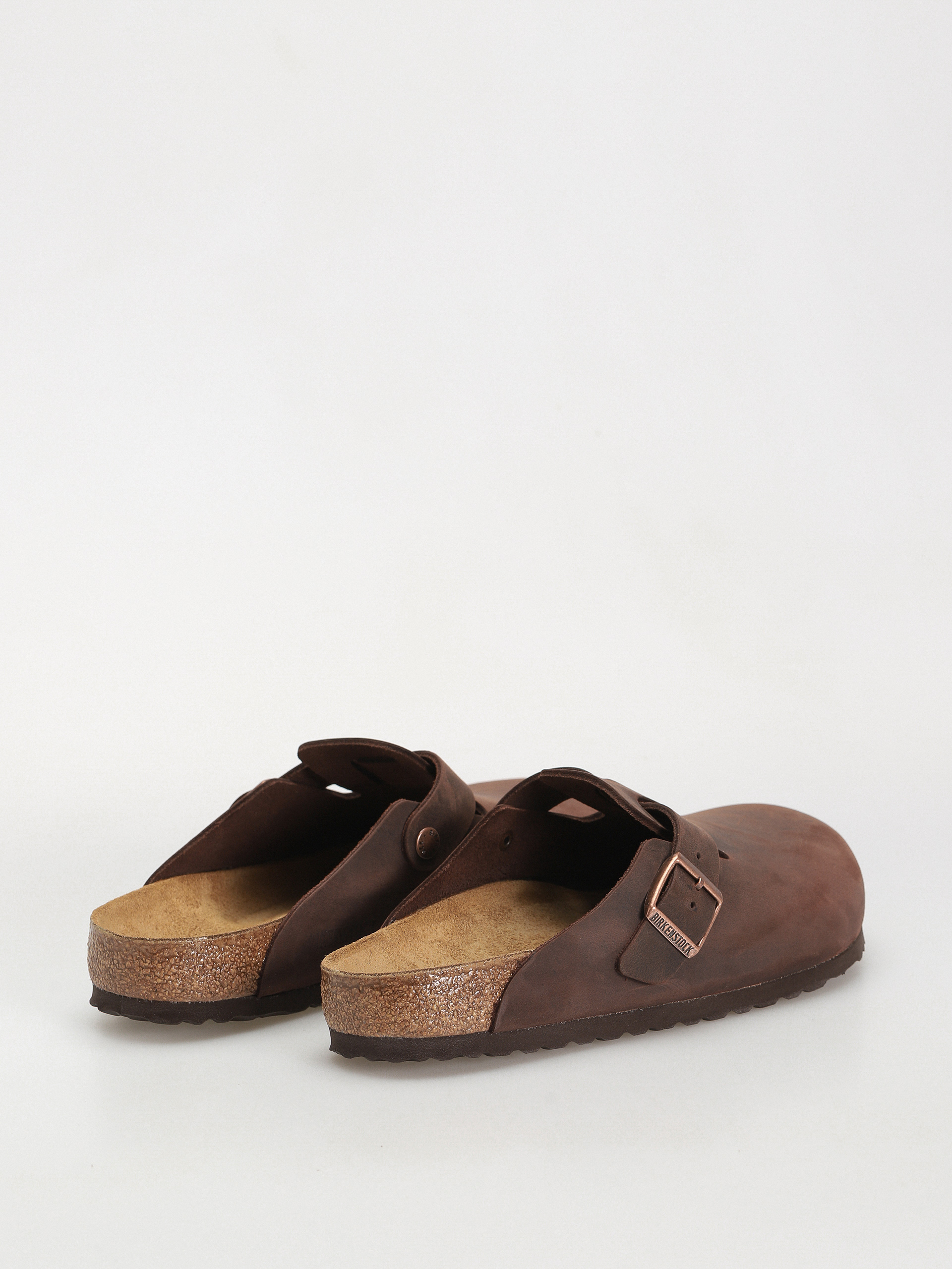 Birkenstock Flip-flops Boston Oiled Leather Regular (habana)