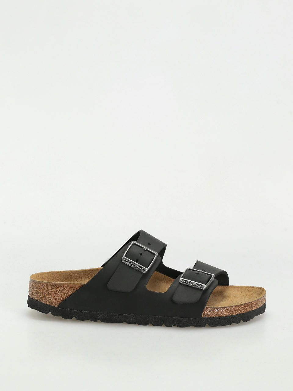 Birkenstock Flip-flops Arizona Oiled Leather Narrow Wmn (black)