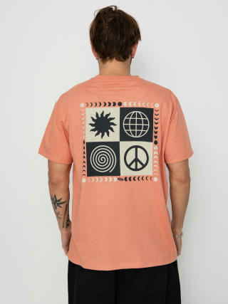 Quiksilver Peace Phase Tee T-Shirt (canyon clay)