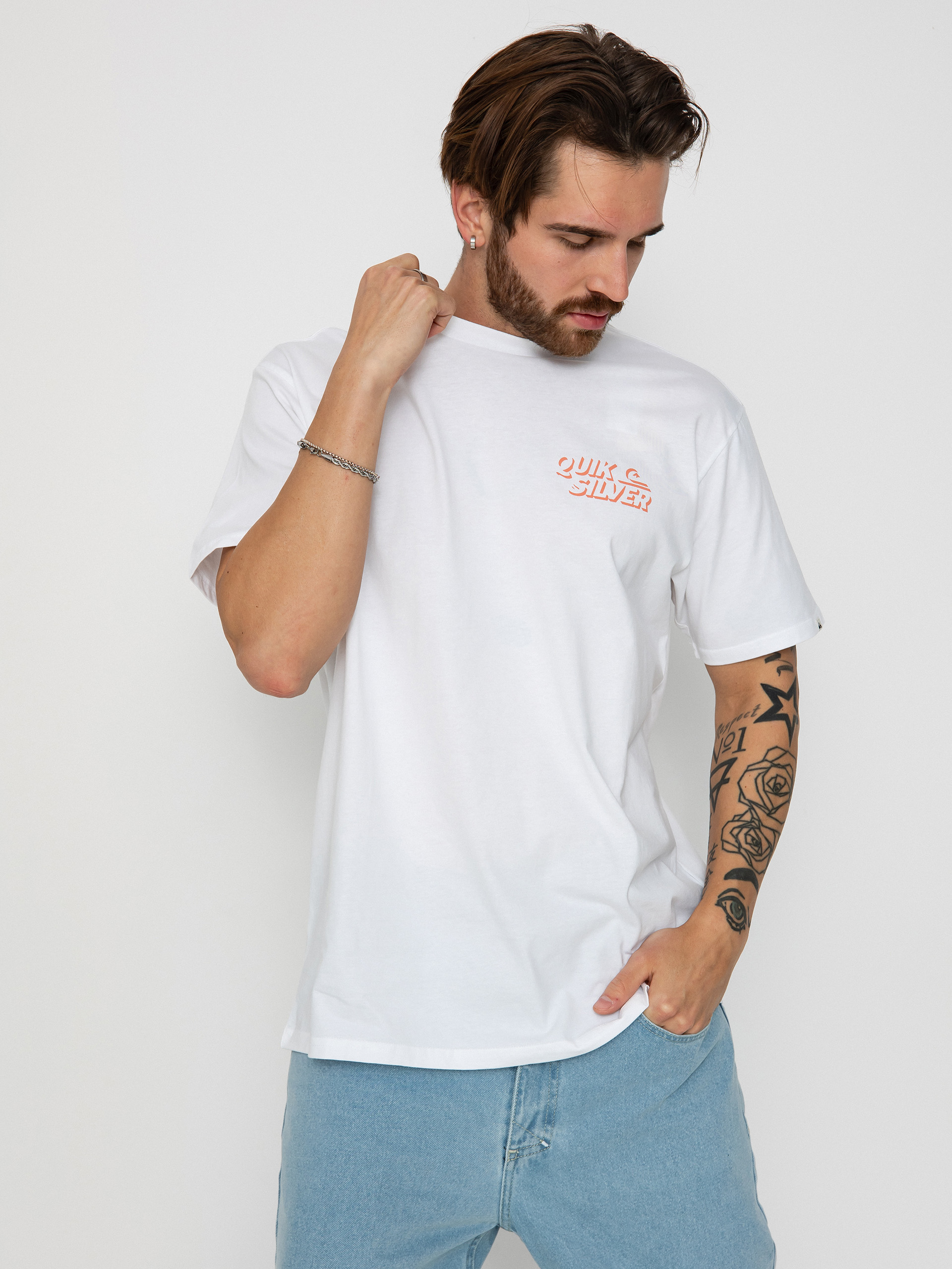 Quiksilver Shadow Knock T-Shirt (white)