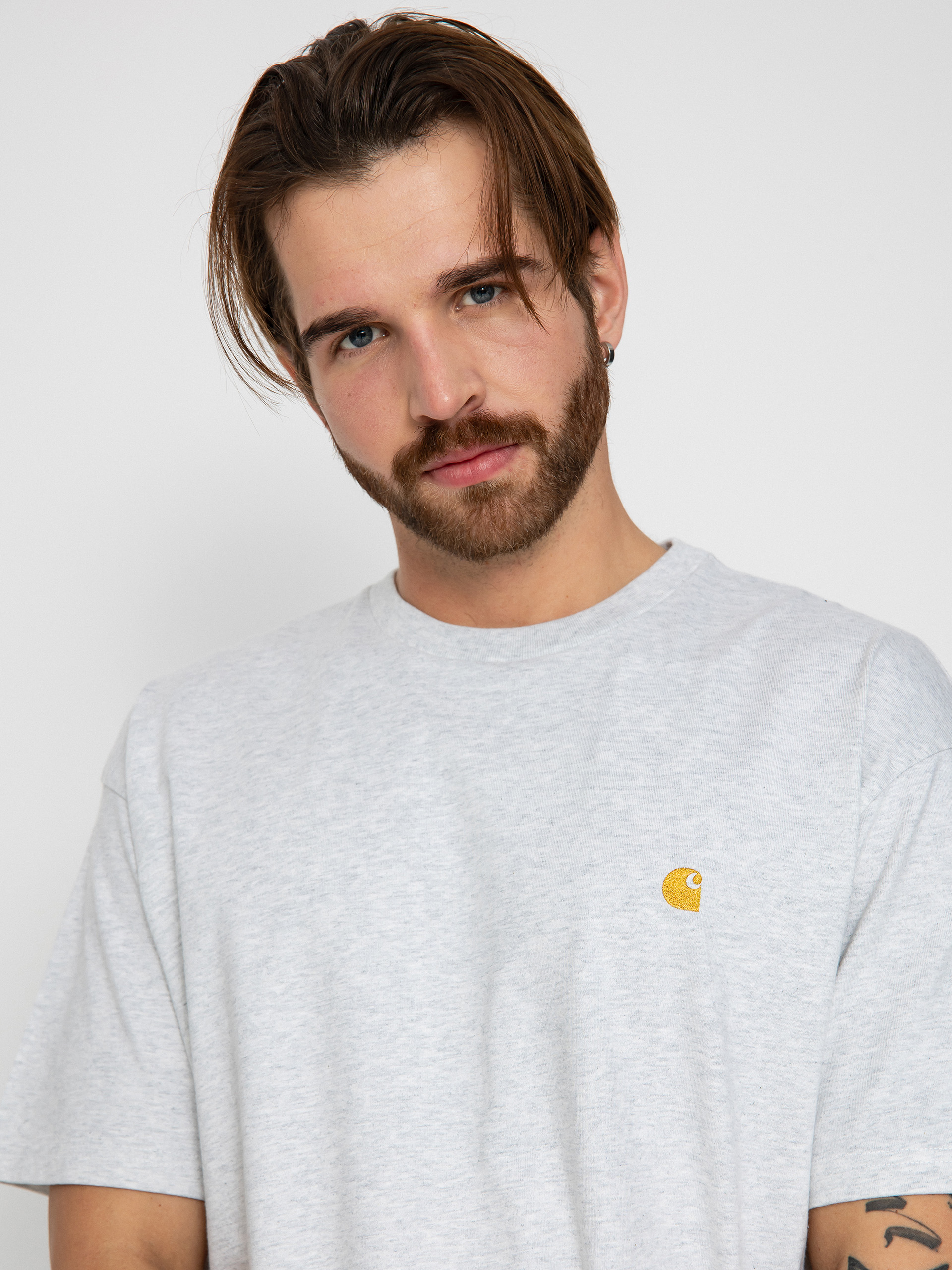 Carhartt WIP Chase T-Shirt (ash heather/gold)