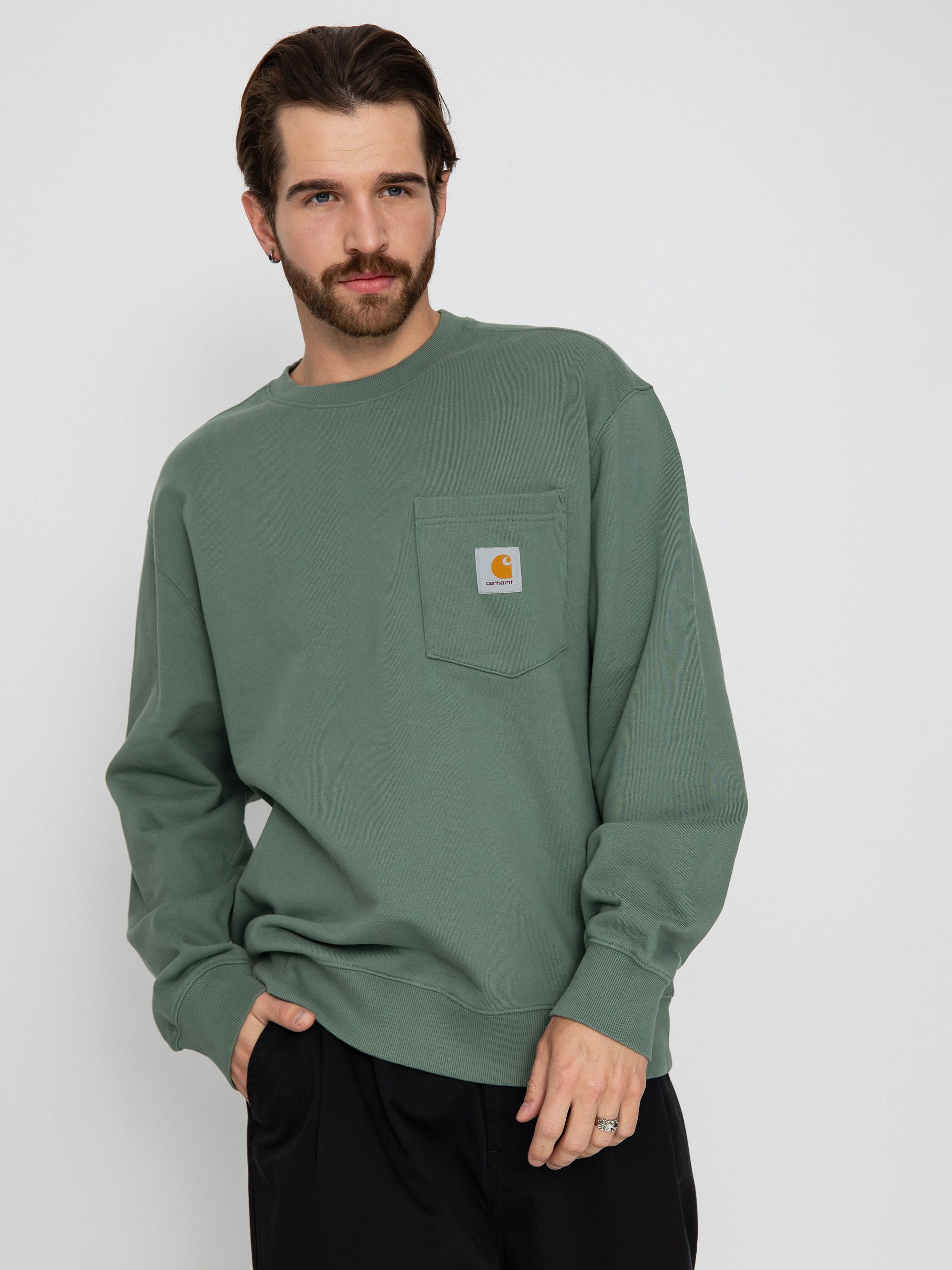 Carhartt WIP Pocket Sweatshirt - green (park)