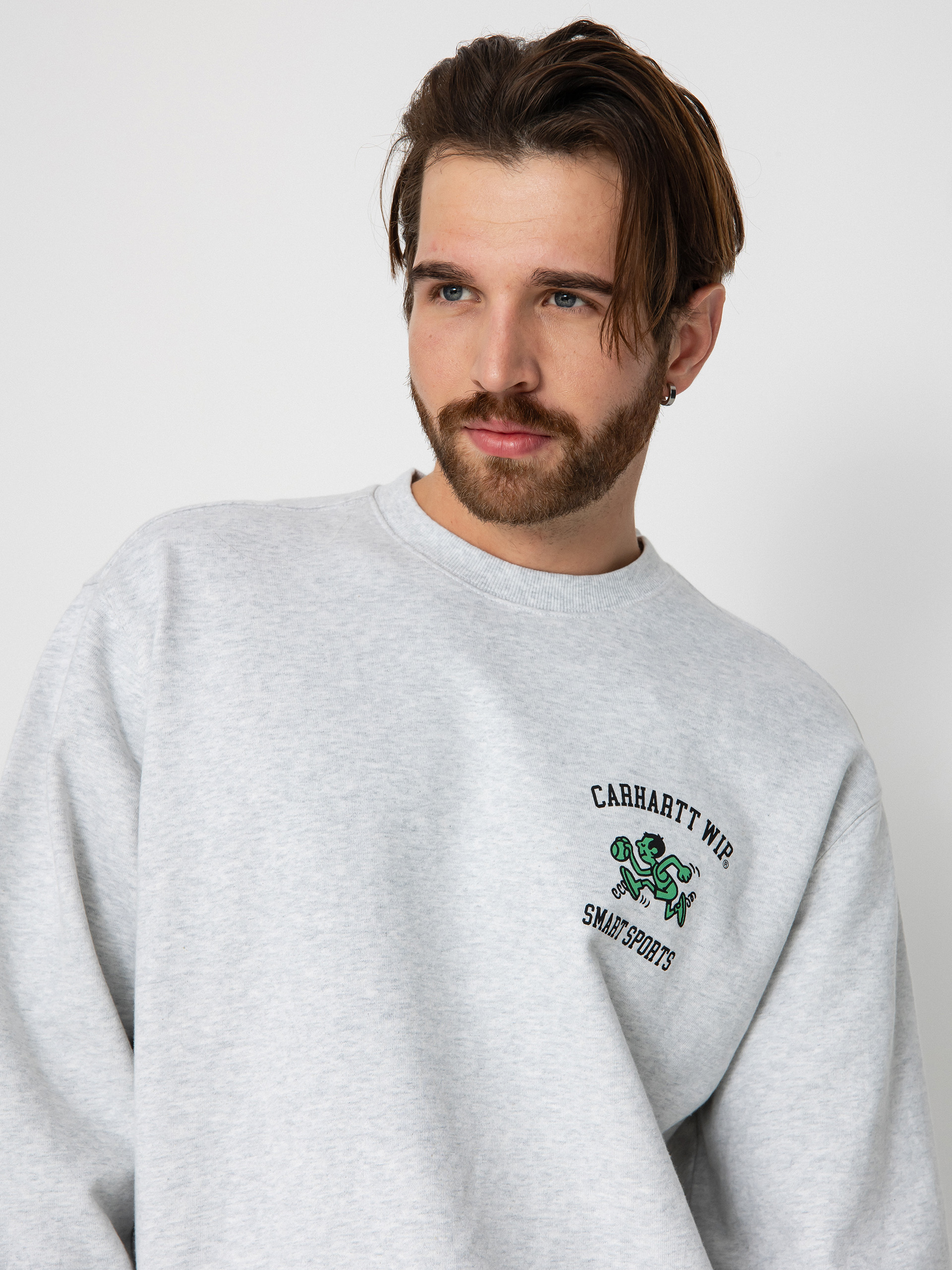 Carhartt WIP Smart Sports Sweatshirt (ash heather)