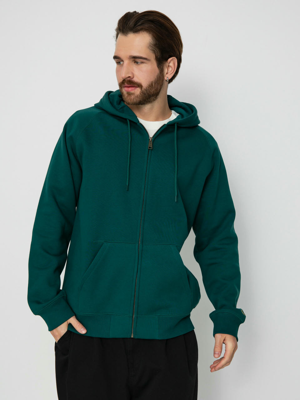 Carhartt WIP Hoodie Chase ZHD (chervil/gold)