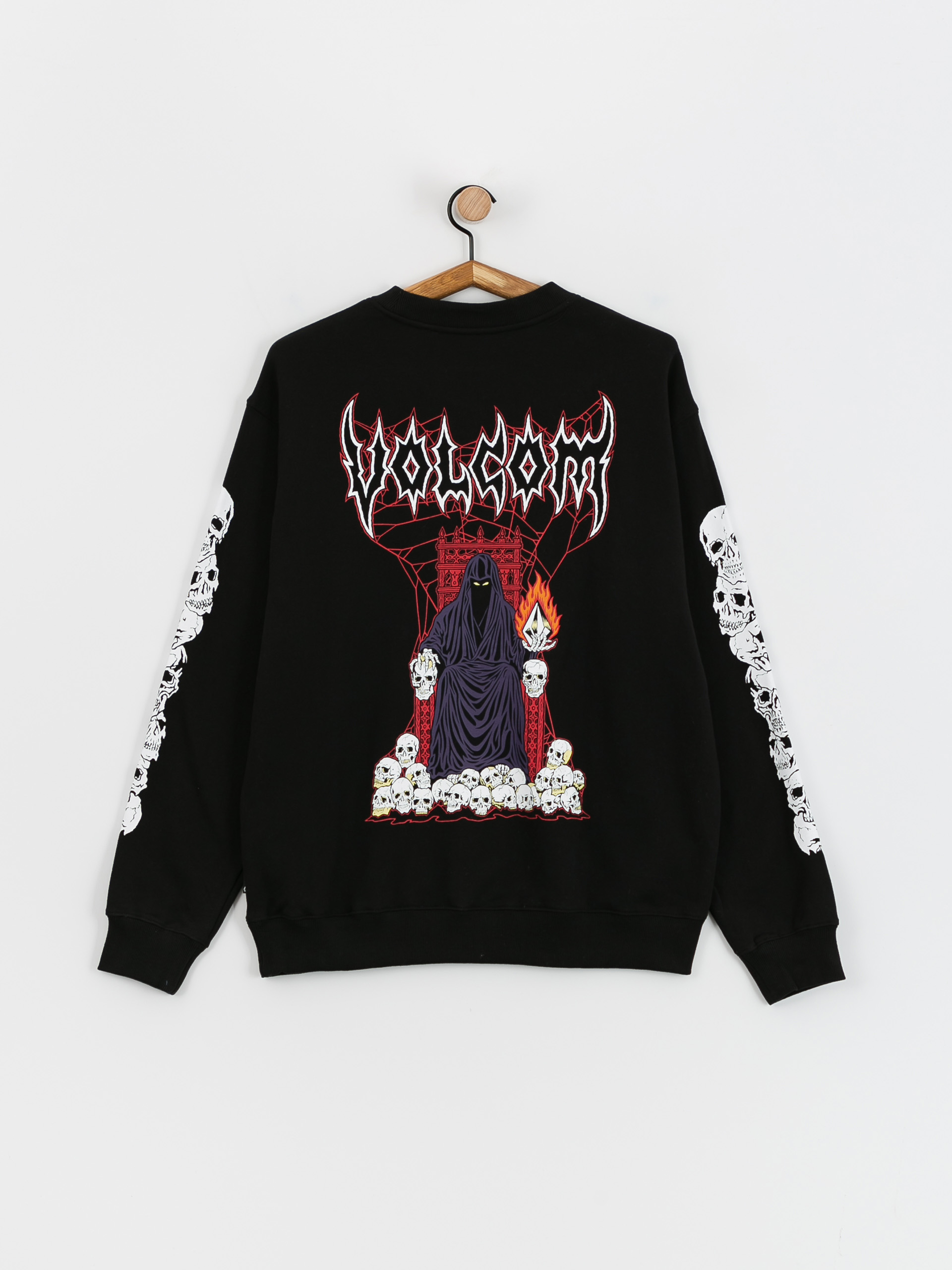 Volcom Stone Lord Crew Sweatshirt (black)