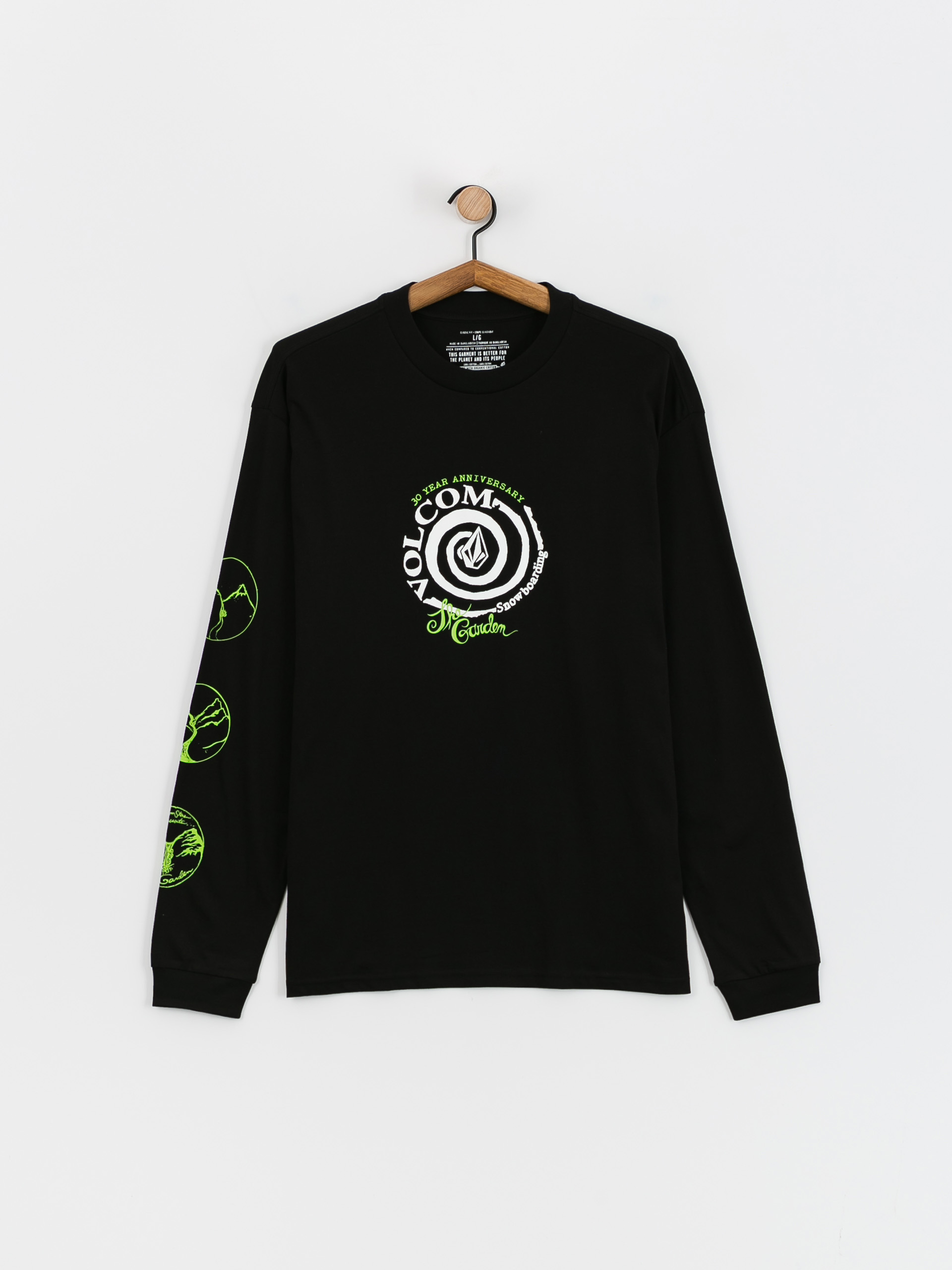 Volcom V Ent The Garden Bsc Longsleeve - black (black)