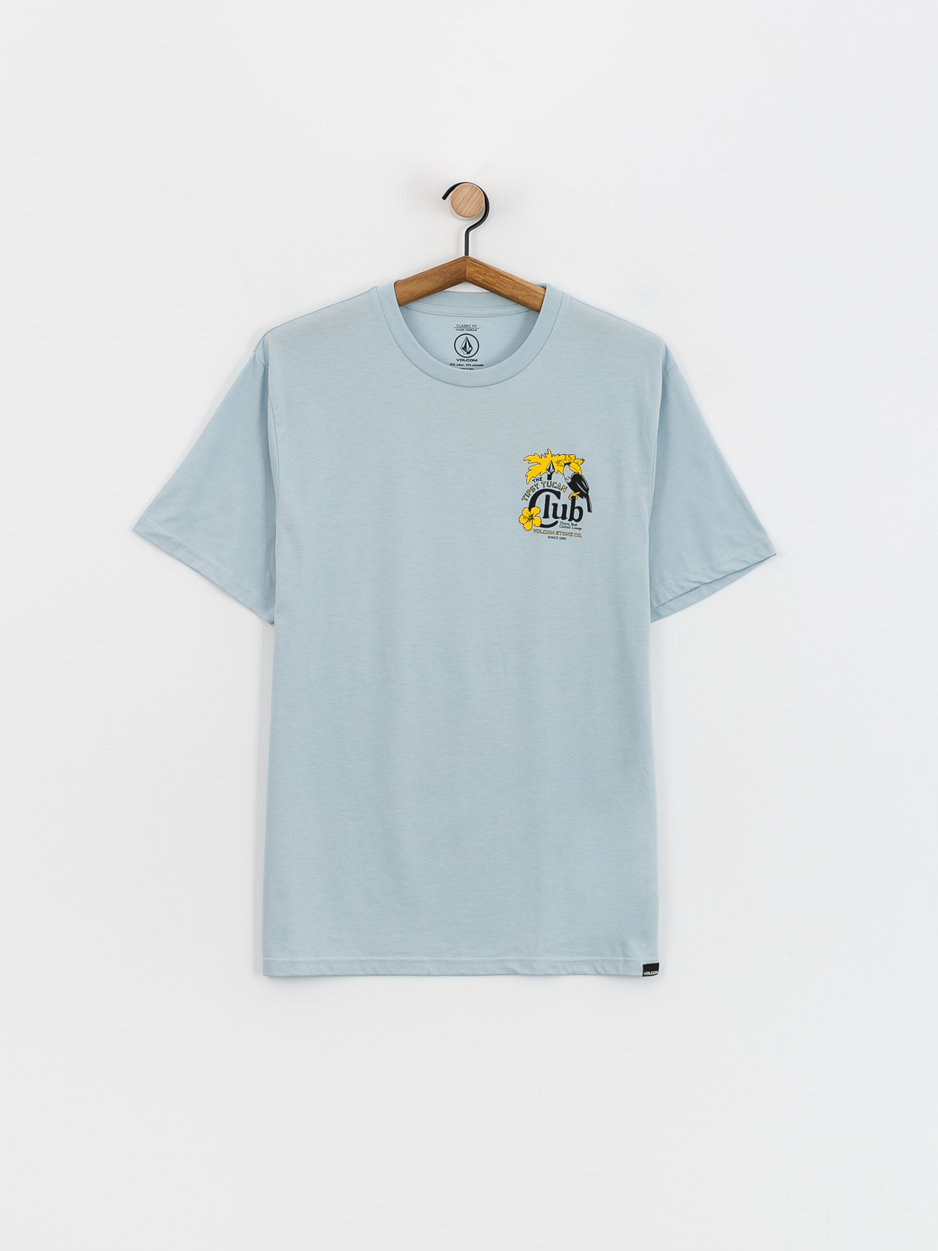 Volcom Tispy Tucan Hth T-Shirt (celestial blue)