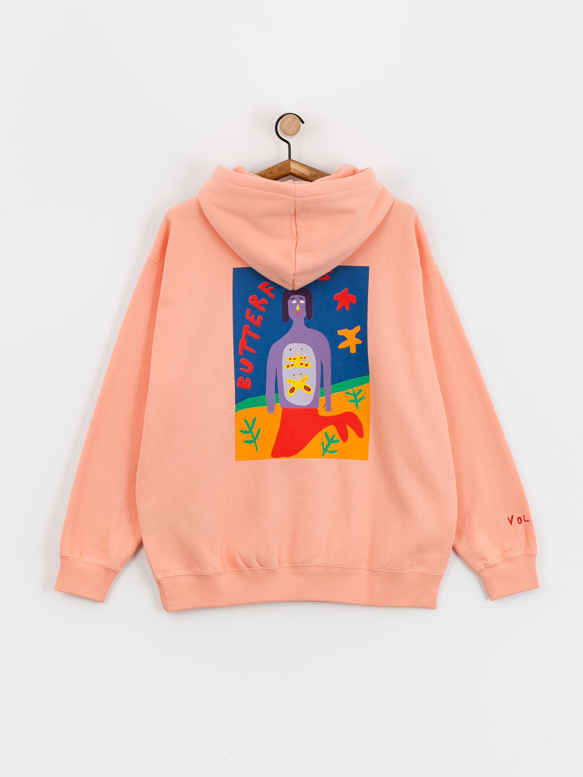Volcom Fa Arthur Longo 2 HD Hoodie (salmon)