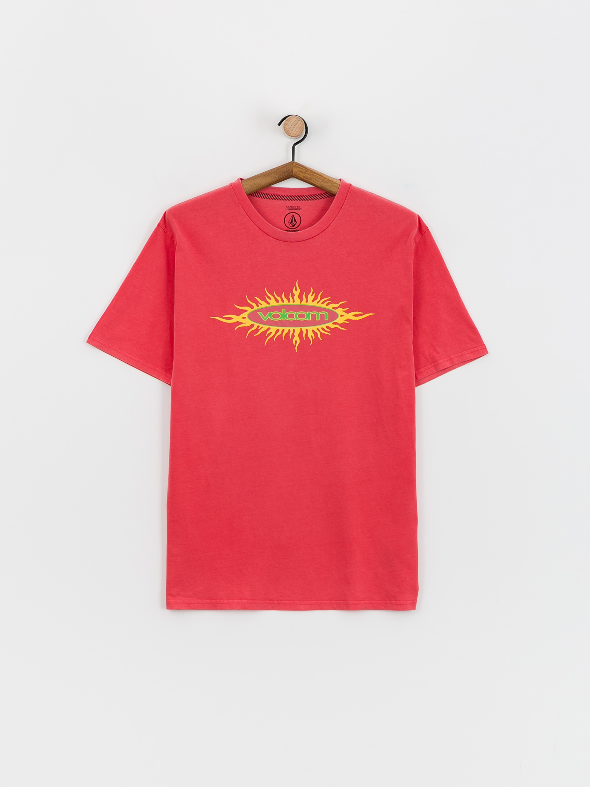 Volcom Nu Sun Pw T-Shirt (washed ruby)